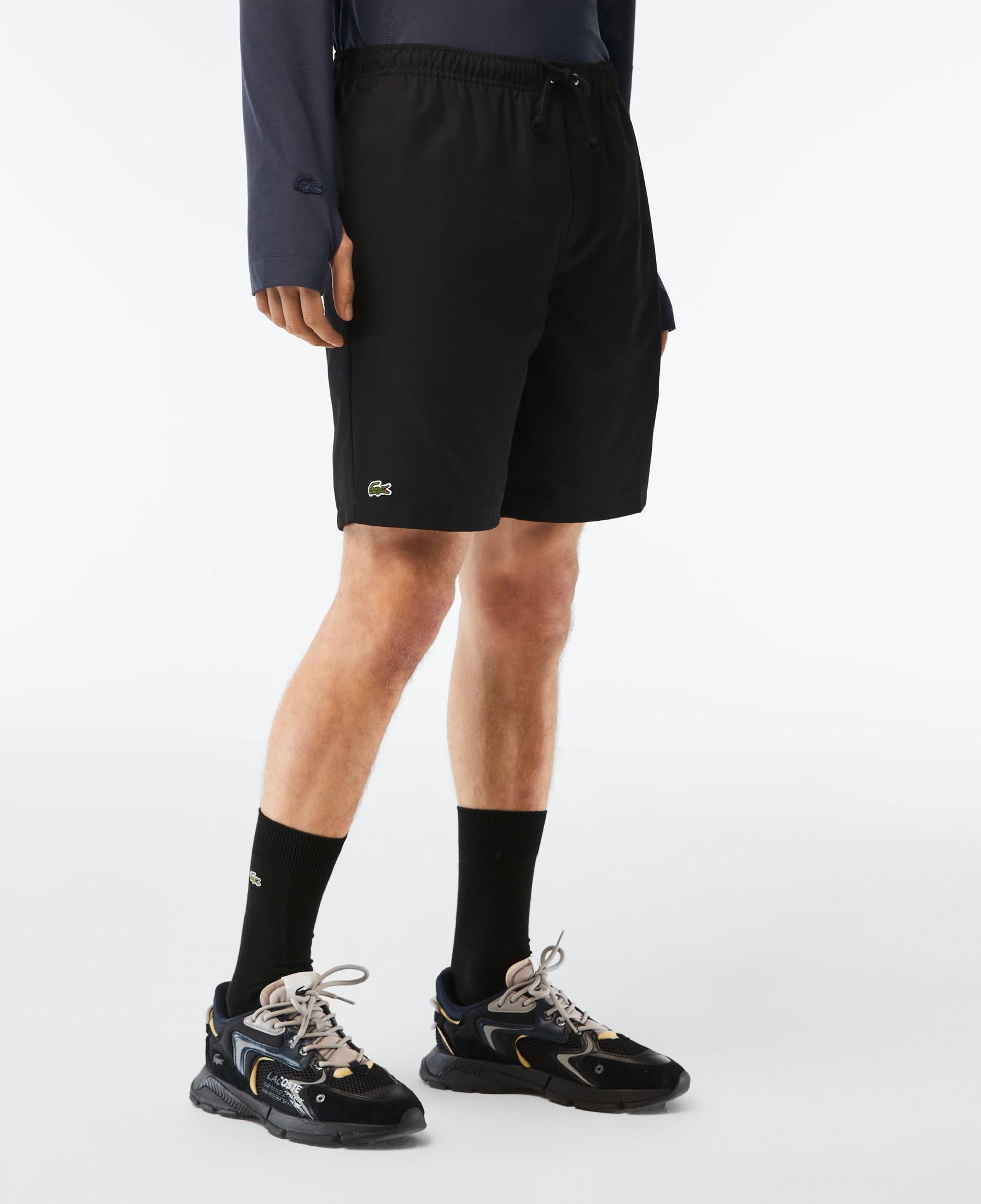 Erkek Classic Fit Siyah Şort