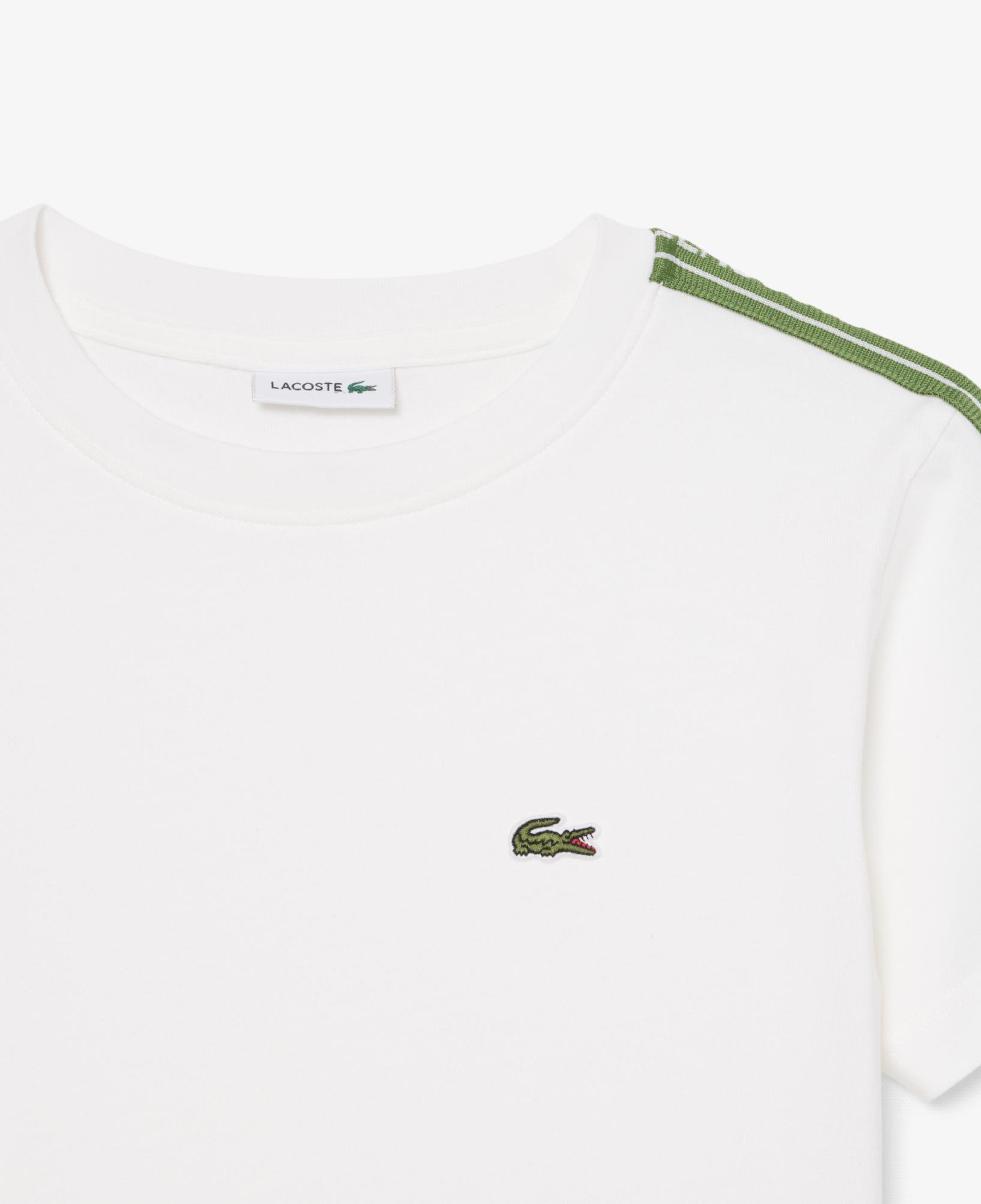 Lacoste Çocuk Bisiklet Yaka Beyaz T-Shirt