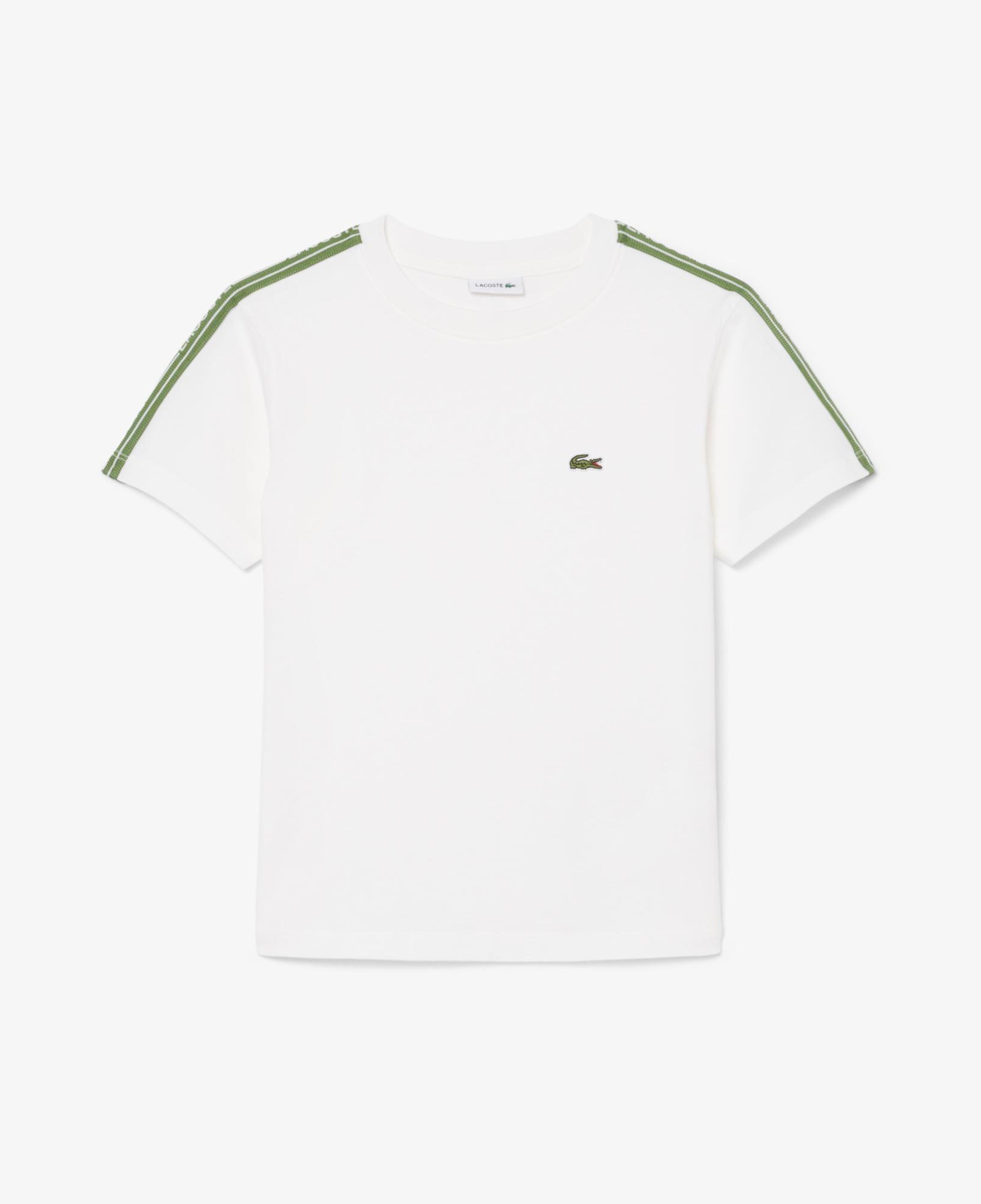 Lacoste Çocuk Bisiklet Yaka Beyaz T-Shirt