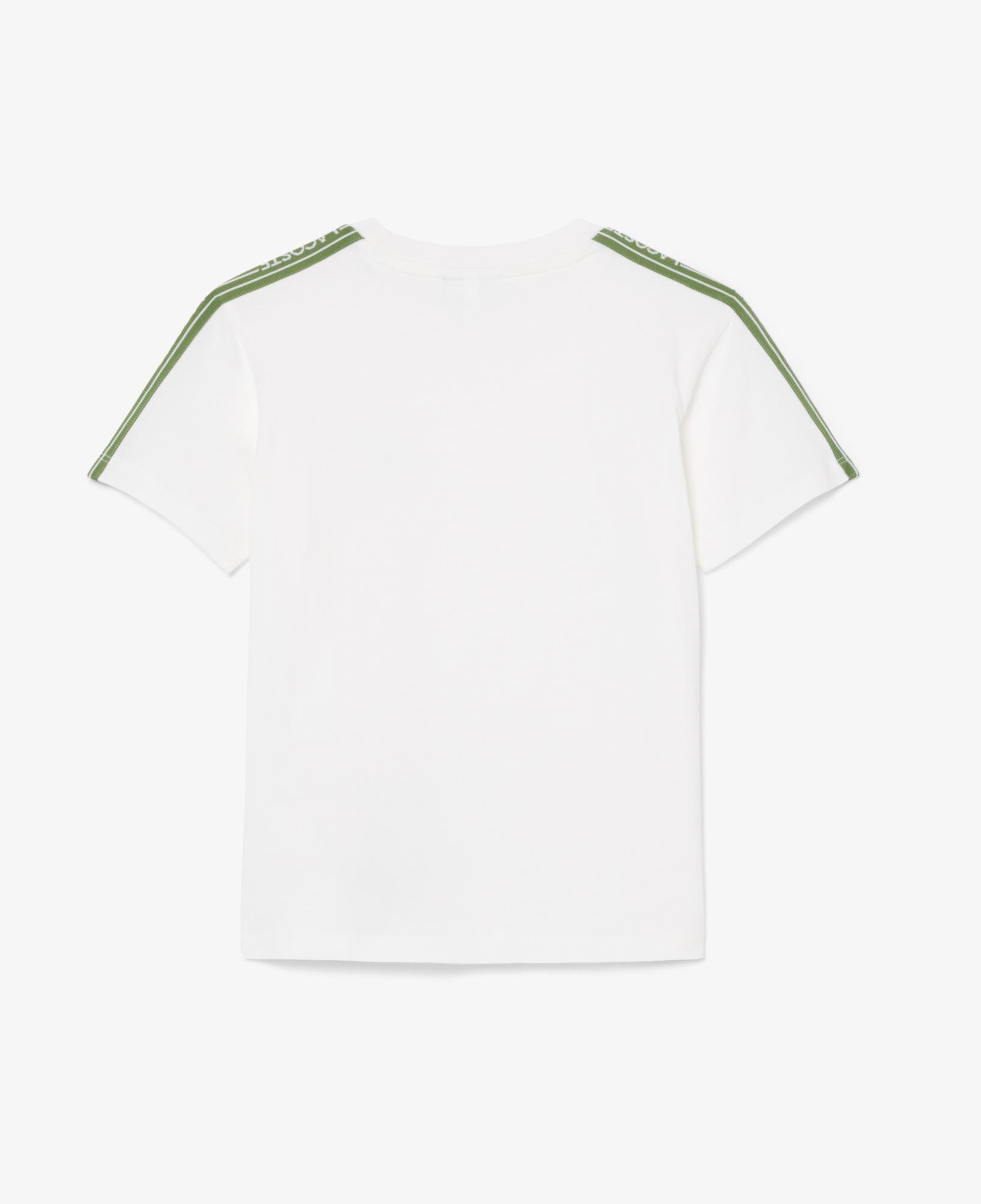 Lacoste Çocuk Bisiklet Yaka Beyaz T-Shirt