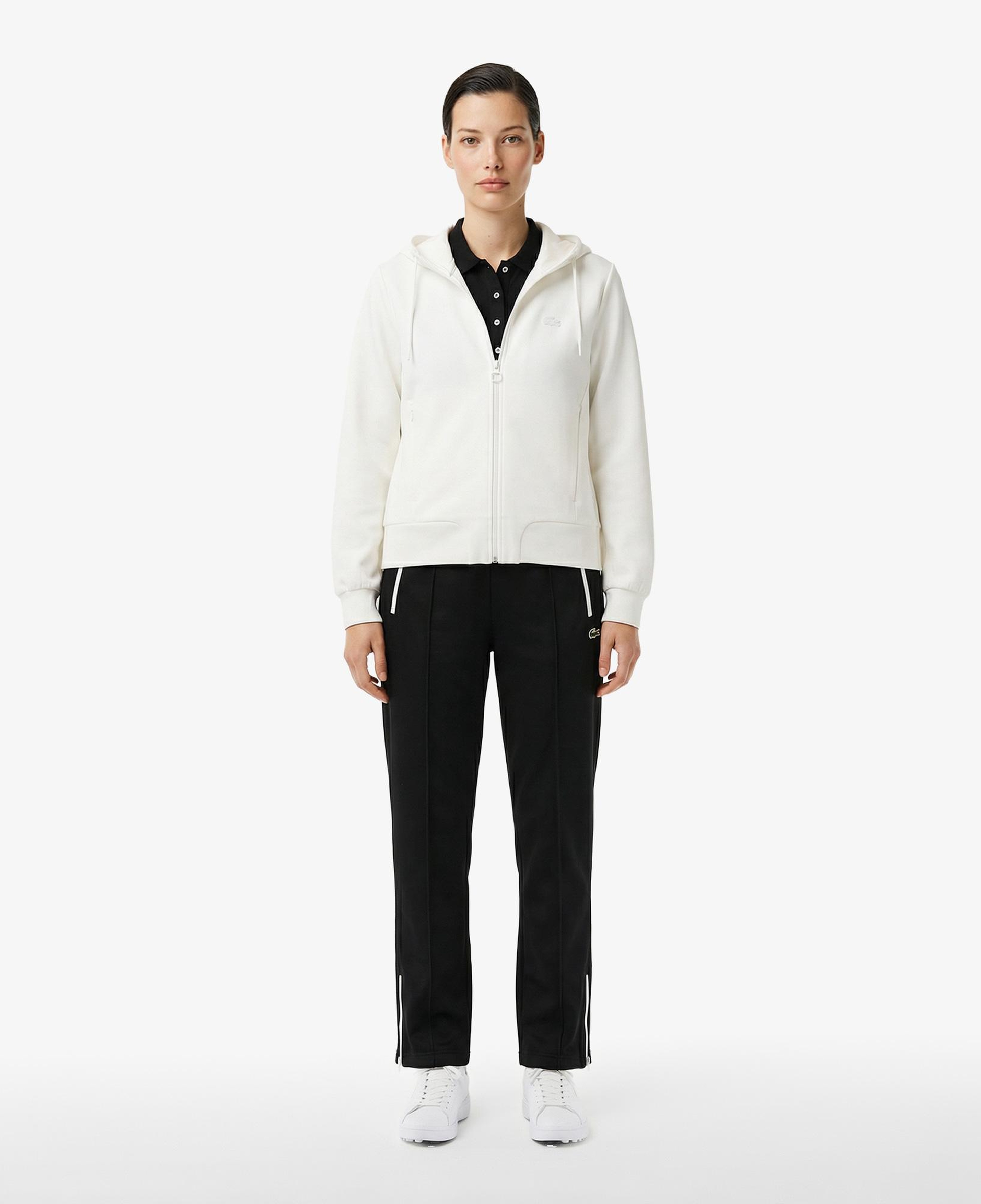 Kadın Regular Fit Kapüşonlu Beyaz Sweatshirt