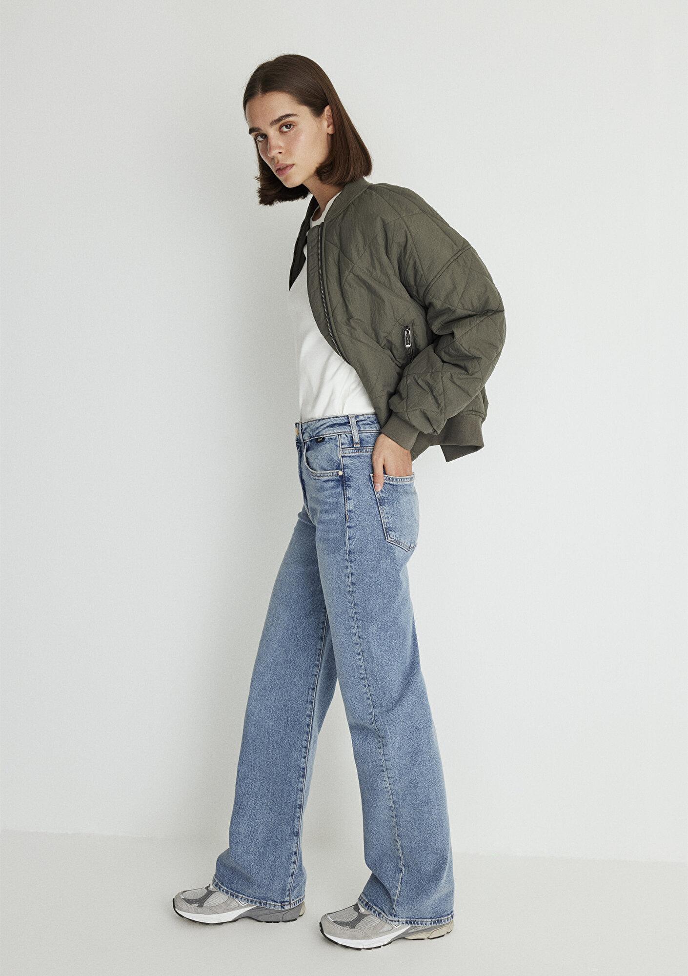 Mavi Victoria Mavi Premium Puslu Açık Mavi Jean Pantolon 101072-88212