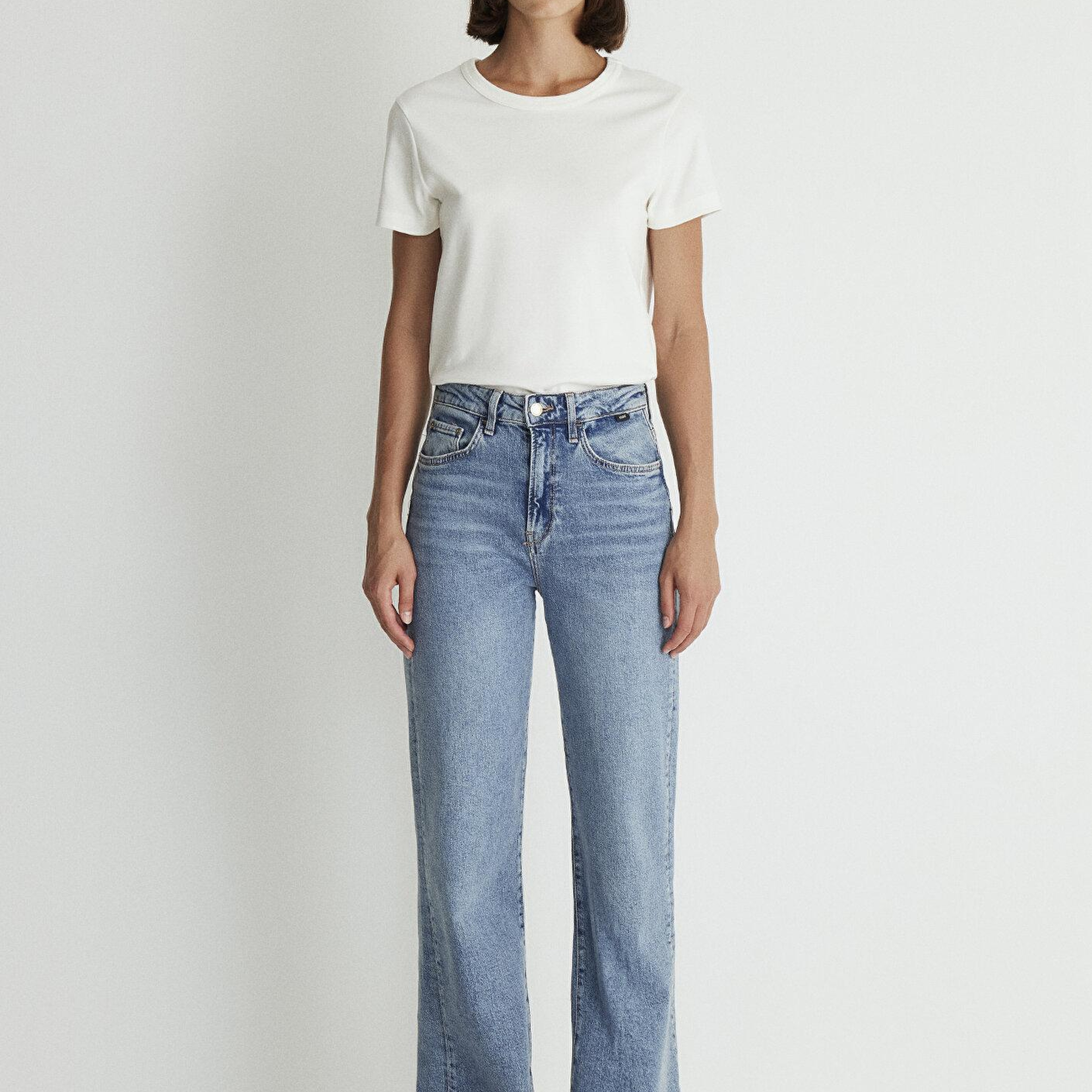 Mavi Victoria Mavi Premium Puslu Açık Mavi Jean Pantolon 101072-88212