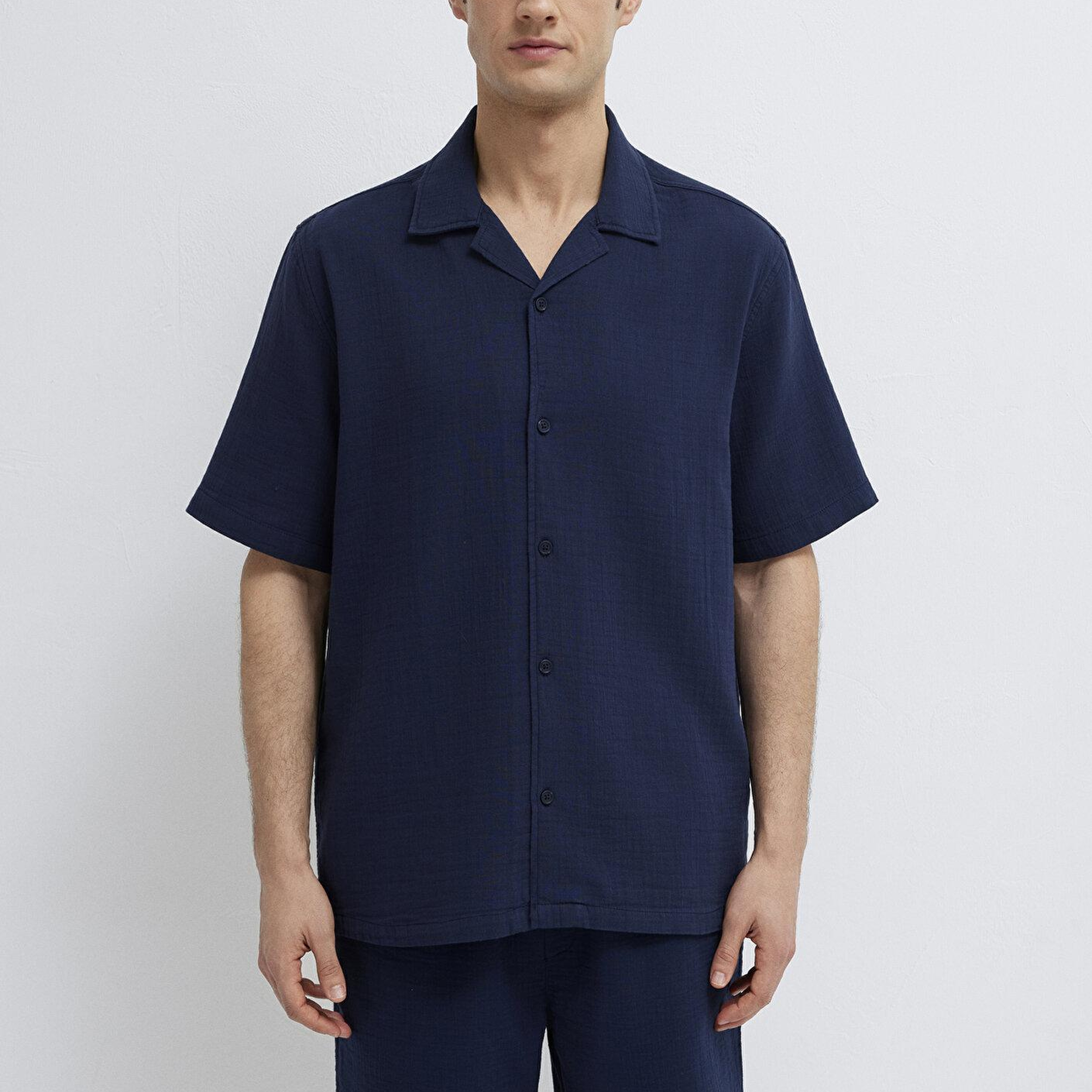 Mavi Lacivert Gömlek Regular Fit / Normal Kesim 0211532-70497