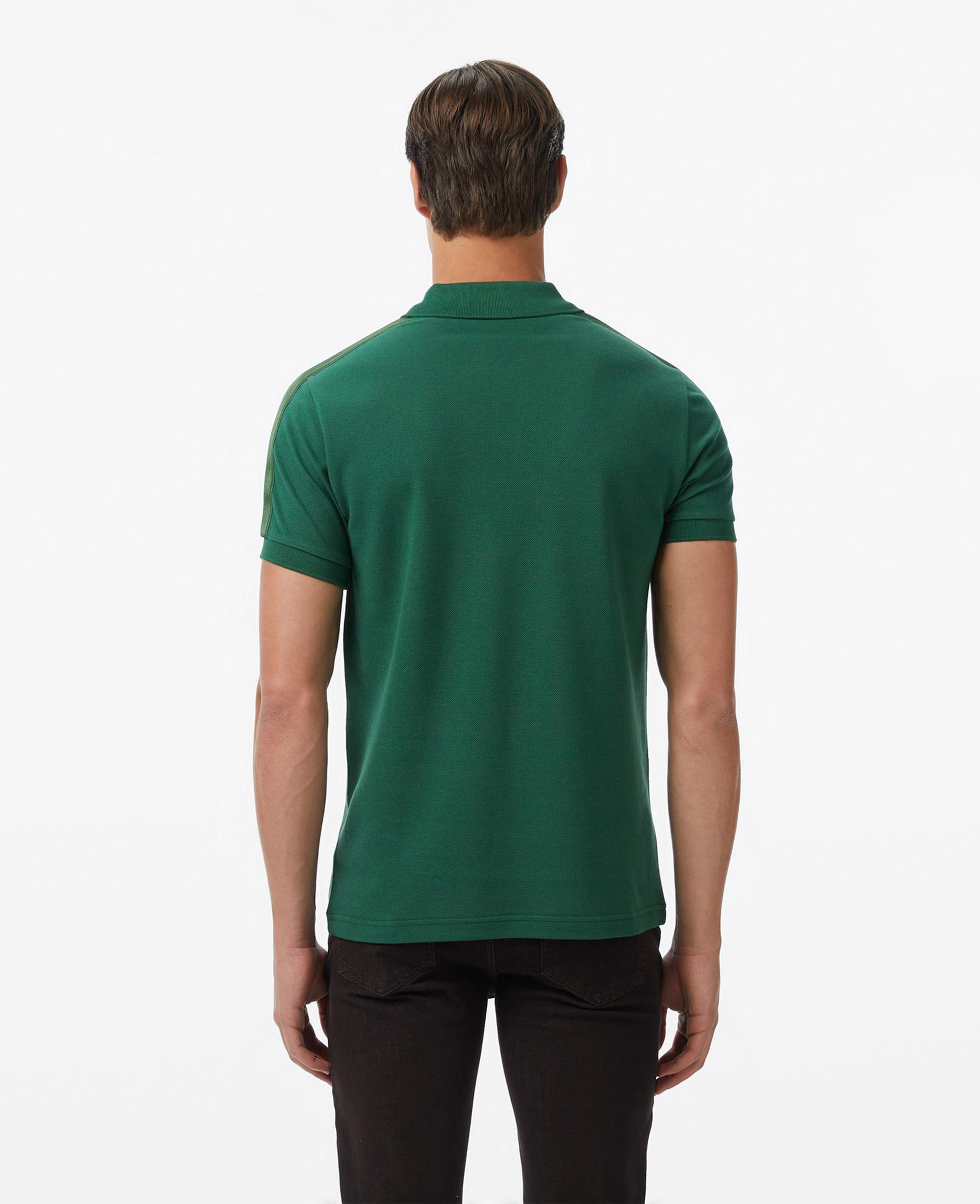 Erkek Regular Fit Koyu Yeşil Polo