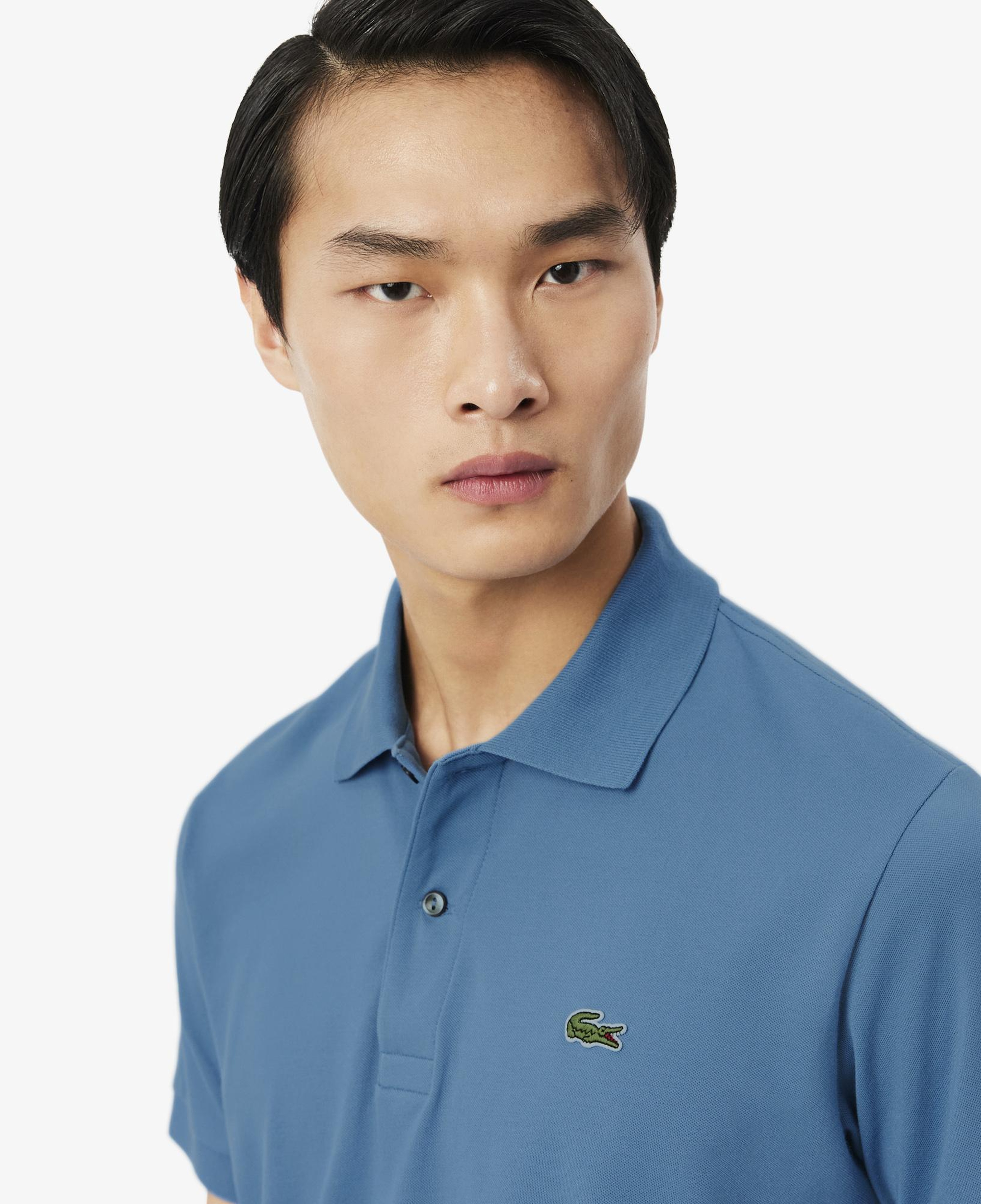 L.12.12 Light Erkek Classic Fit Mavi Polo