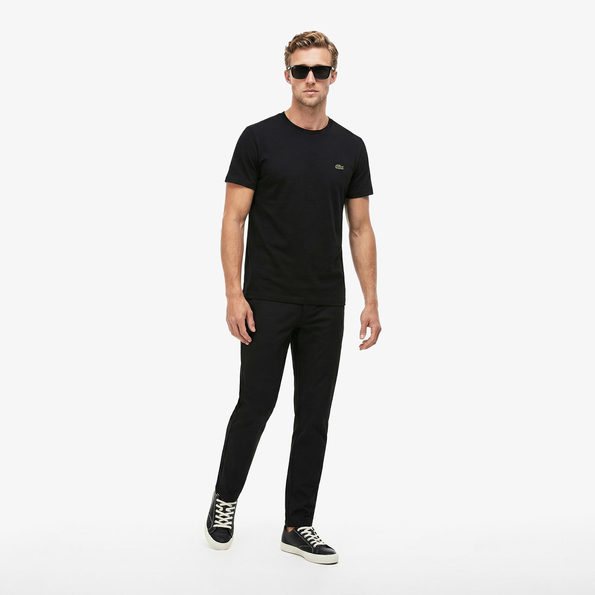 Erkek Relaxed Fit Siyah Pantolon