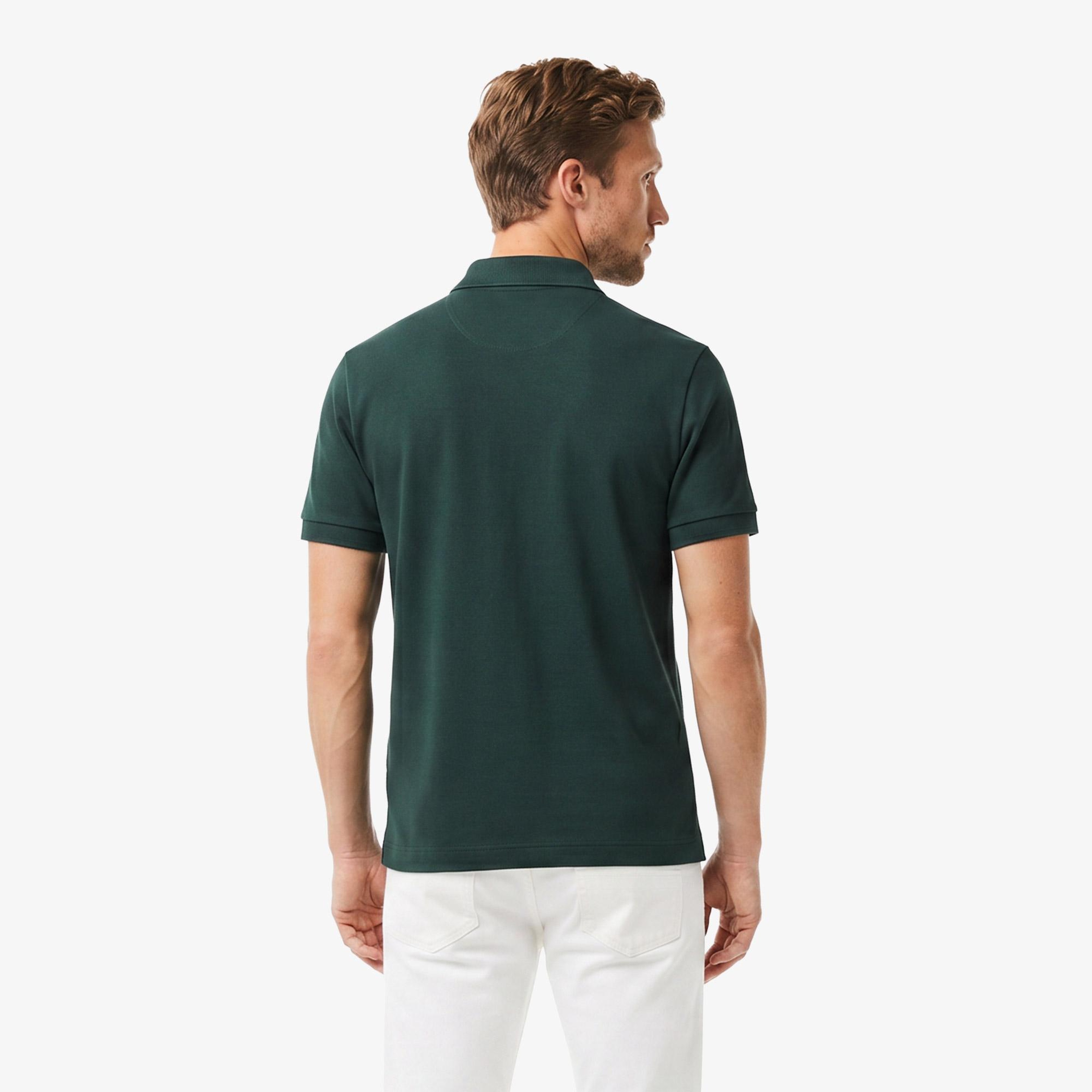 L.12.12 Light Erkek Classic Fit Yeşil Polo