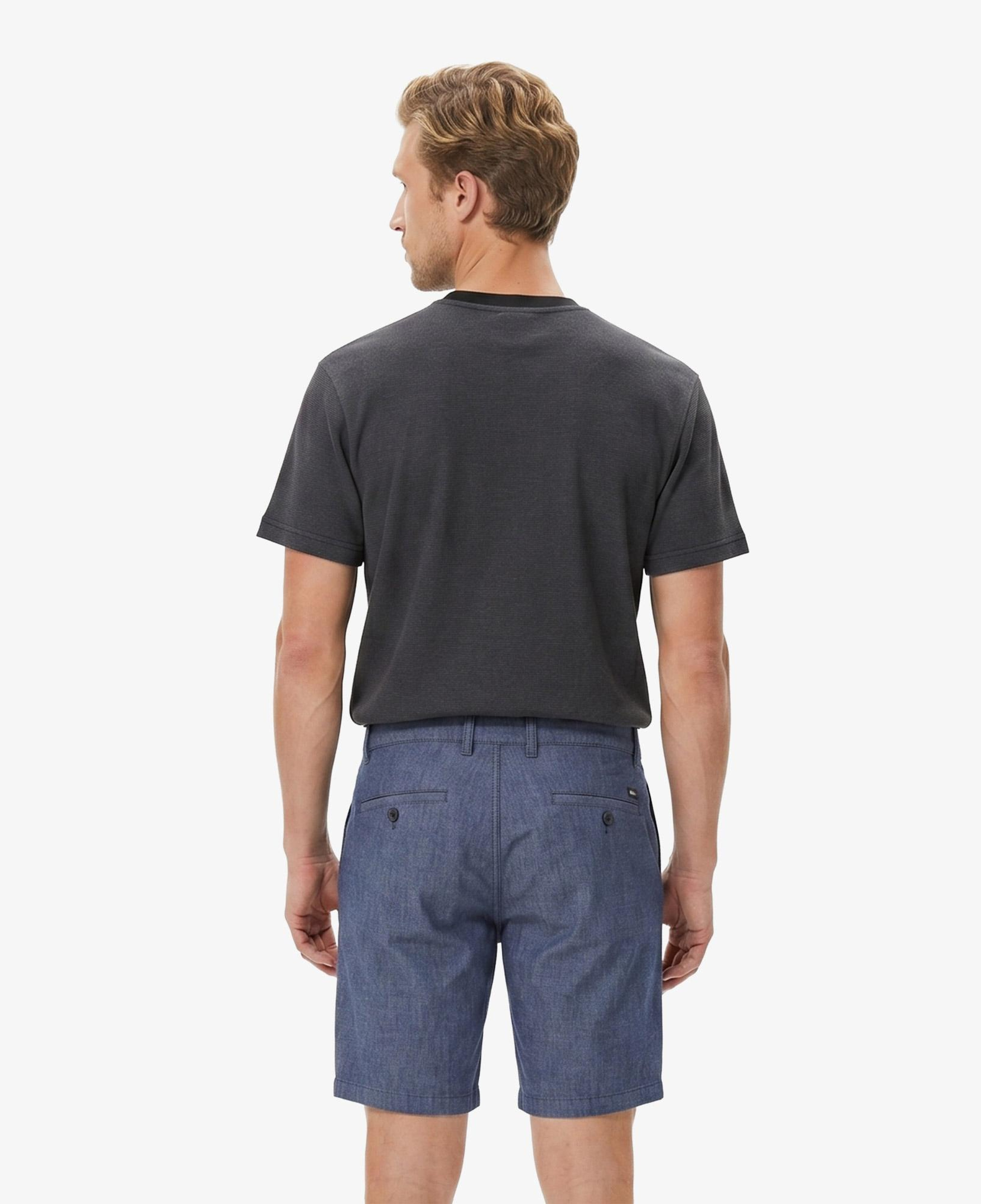 Erkek Relaxed Fit Bisiklet Yaka Siyah T-Shirt