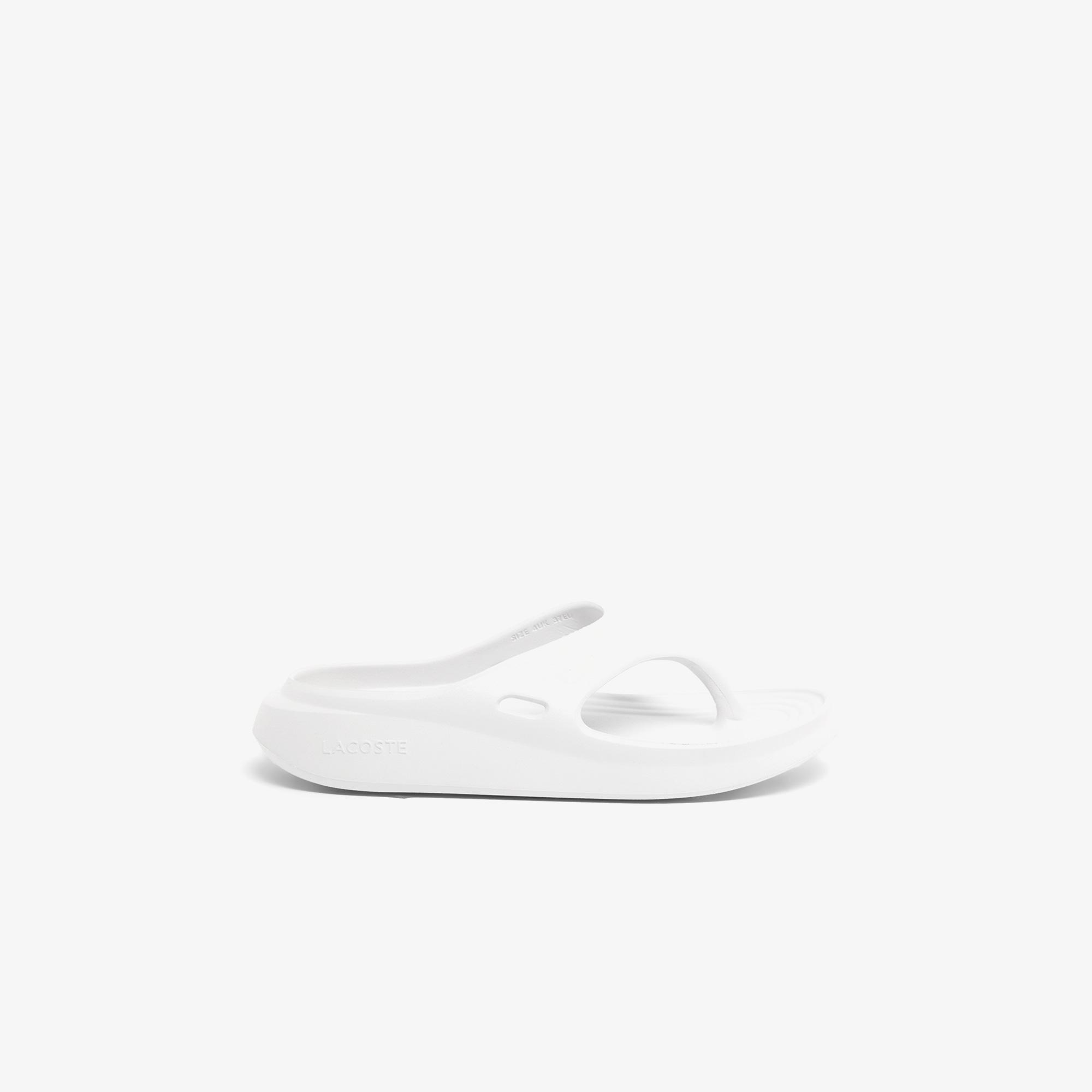 Meduz Flip Flop Kadın Beyaz Terlik
