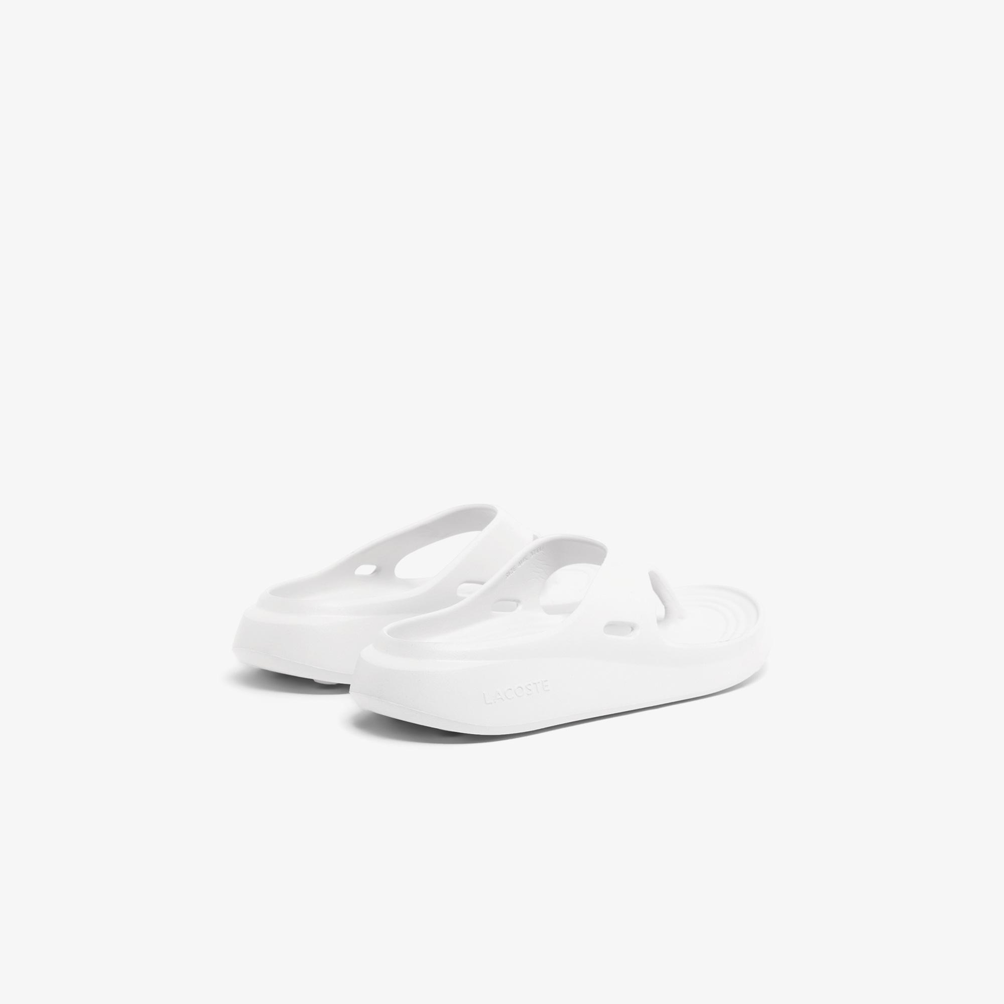 Meduz Flip Flop Kadın Beyaz Terlik