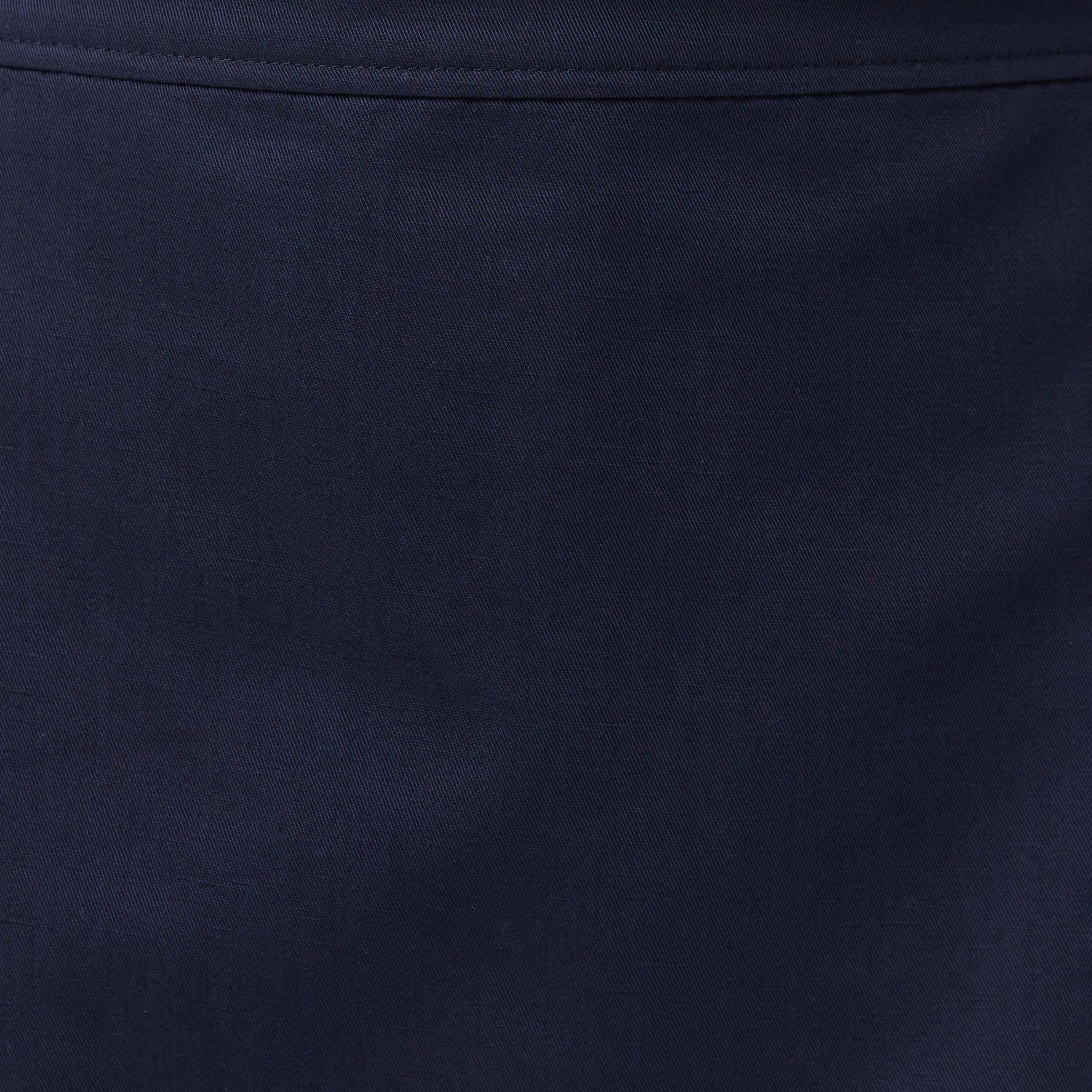 Kadın Classic Fit Lacivert Etek