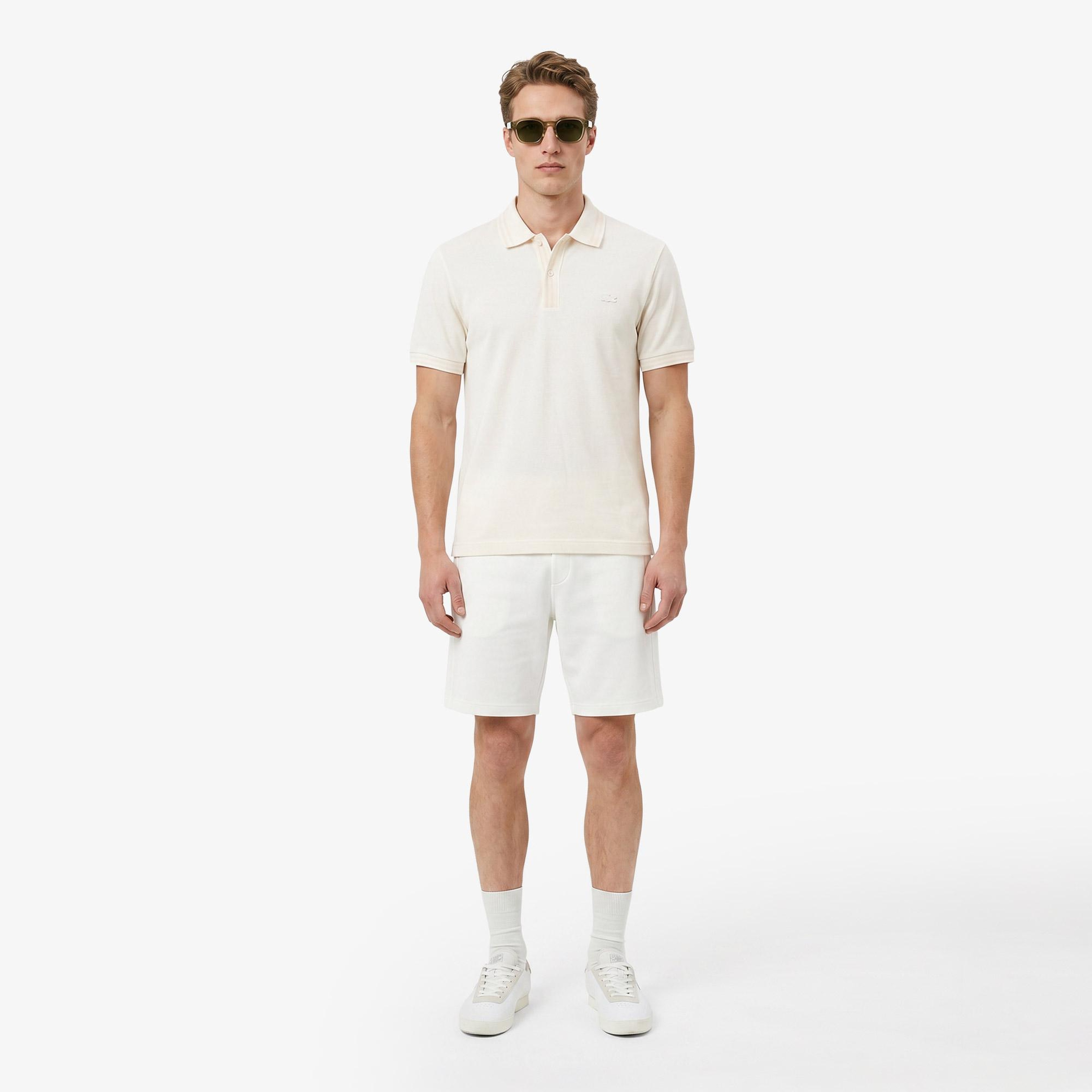 Erkek Regular Fit Krem Polo