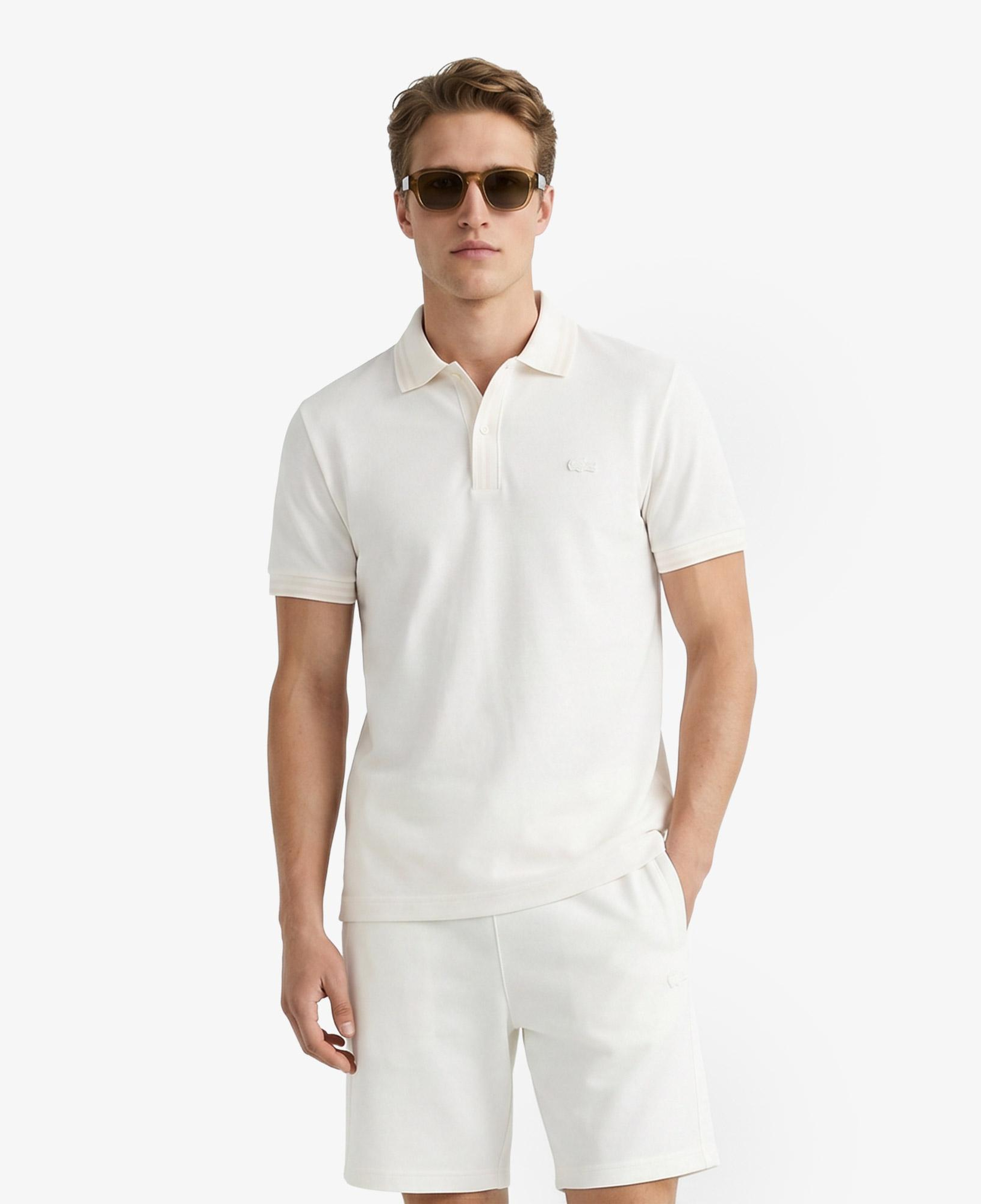 Erkek Regular Fit Krem Polo