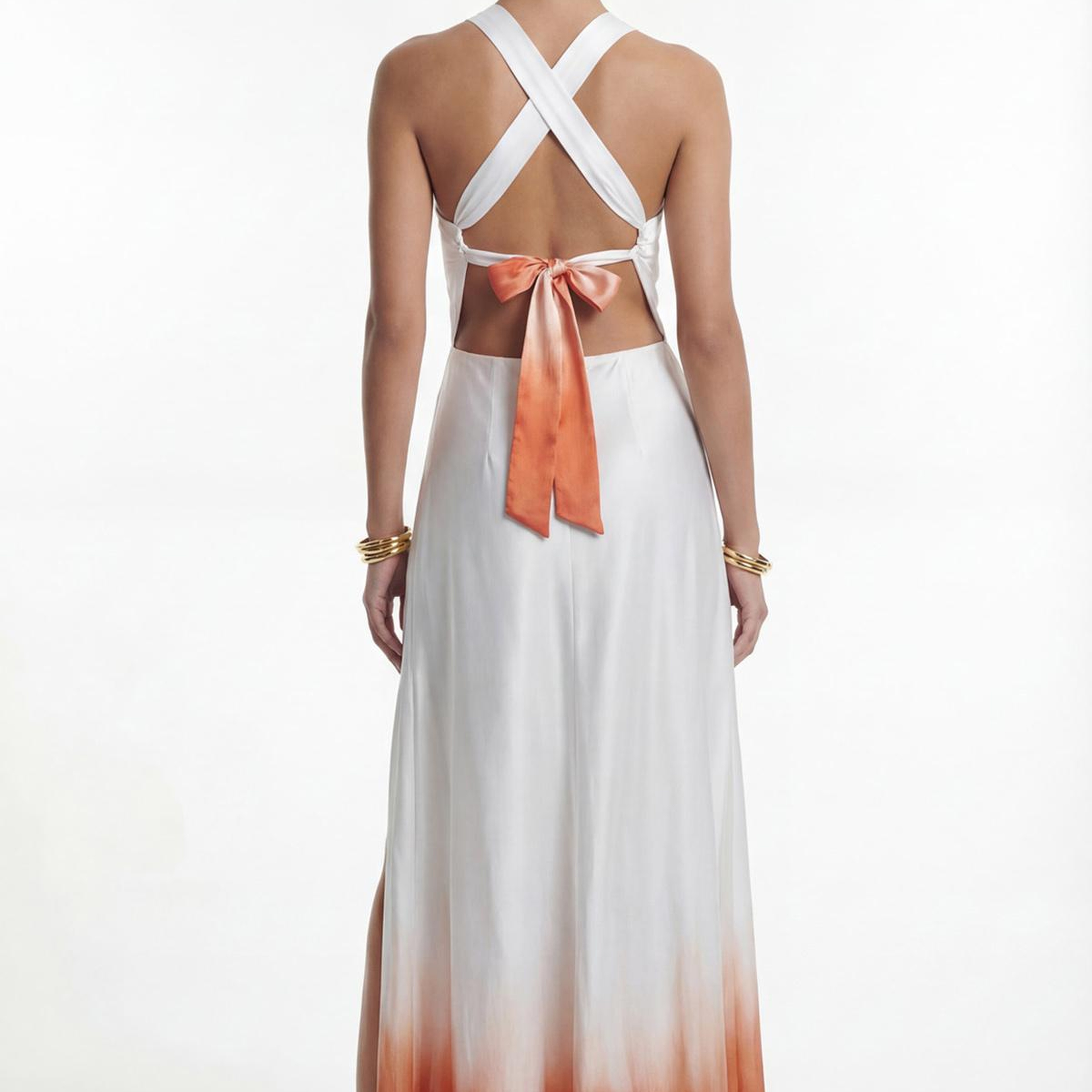 GRACE MIDRIFF DEKOLTELİ ELBİSE