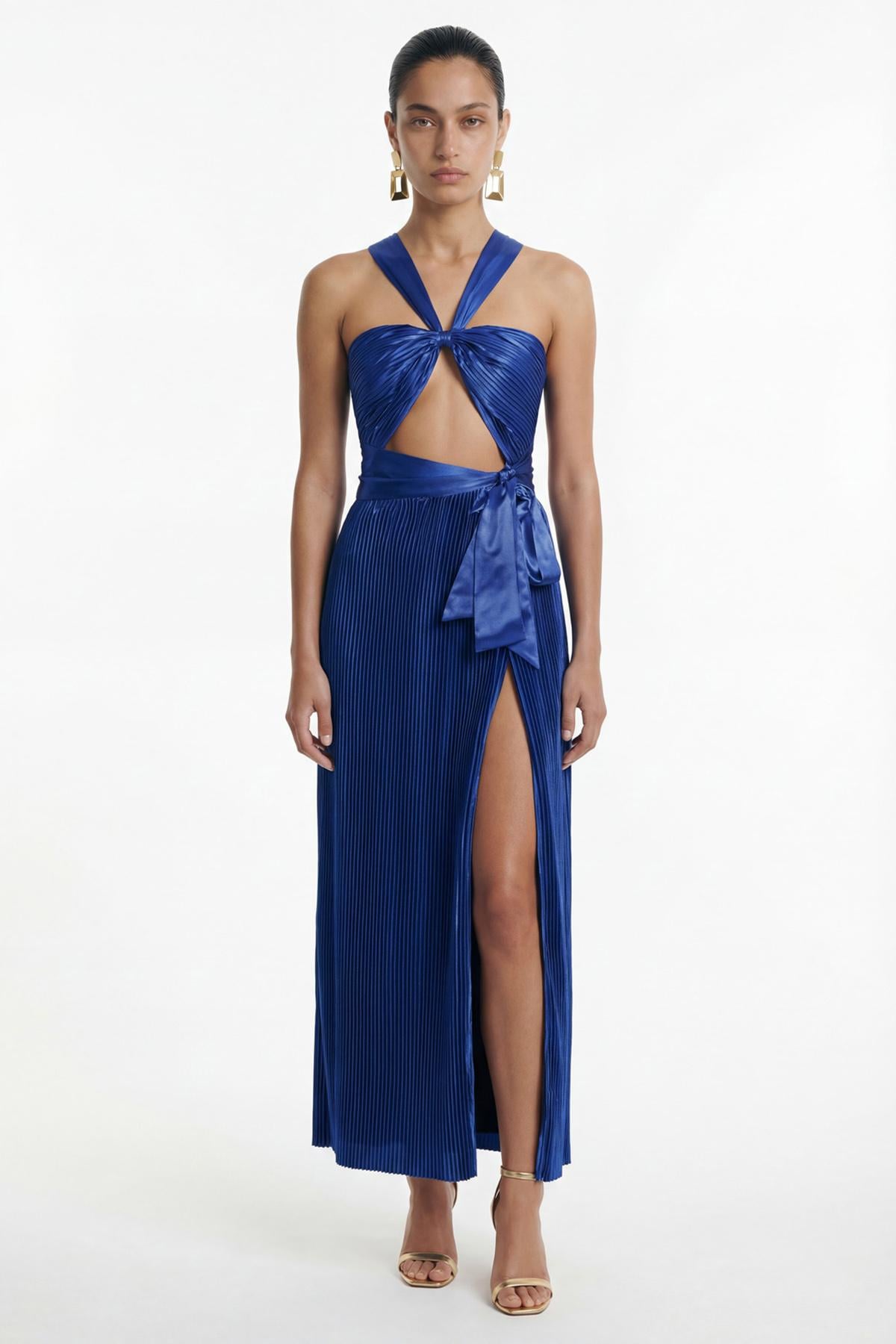 ELIO MIDRIFF DEKOLTELİ ELBİSE