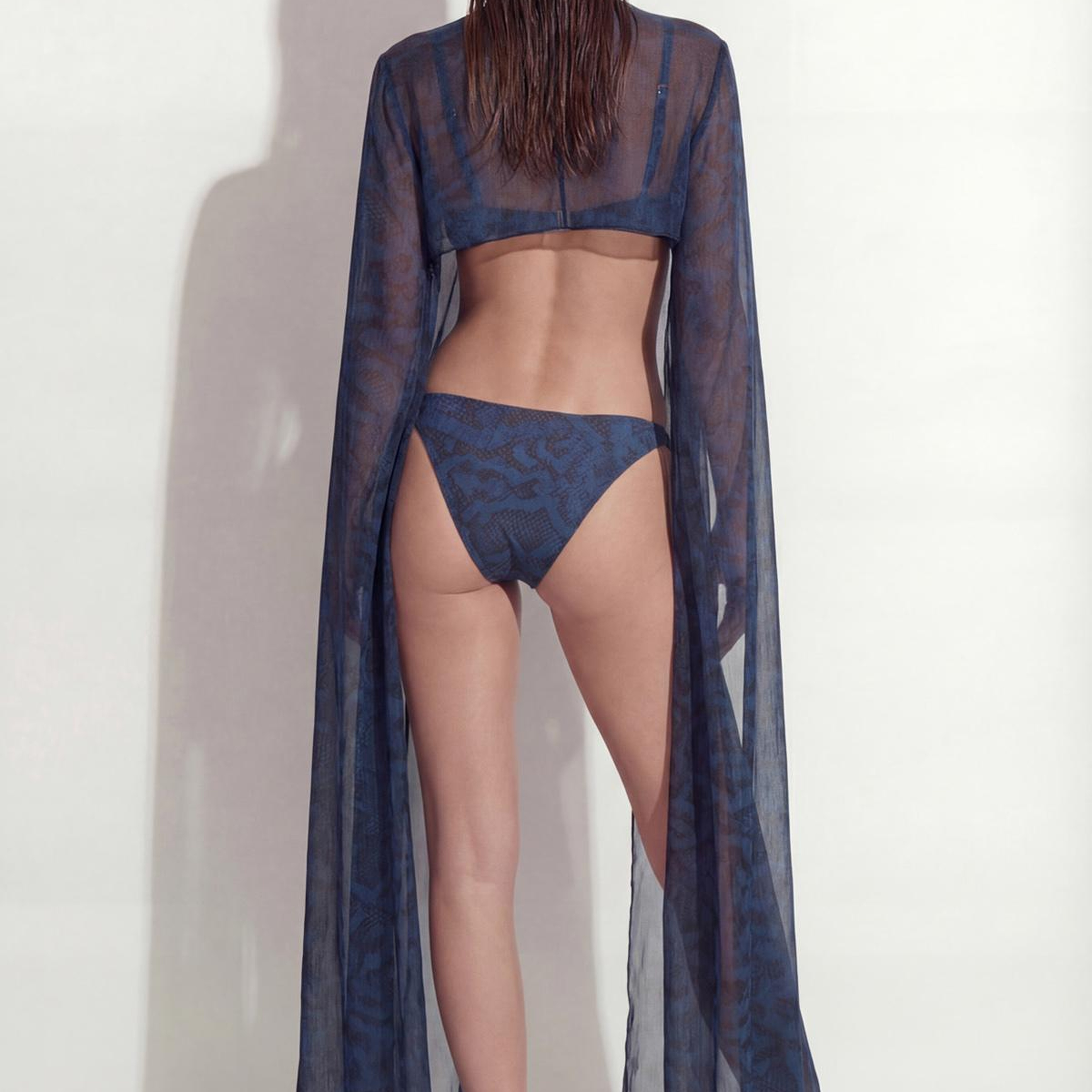 NAGARA AÇIK SIRT BLUZ KAFTAN