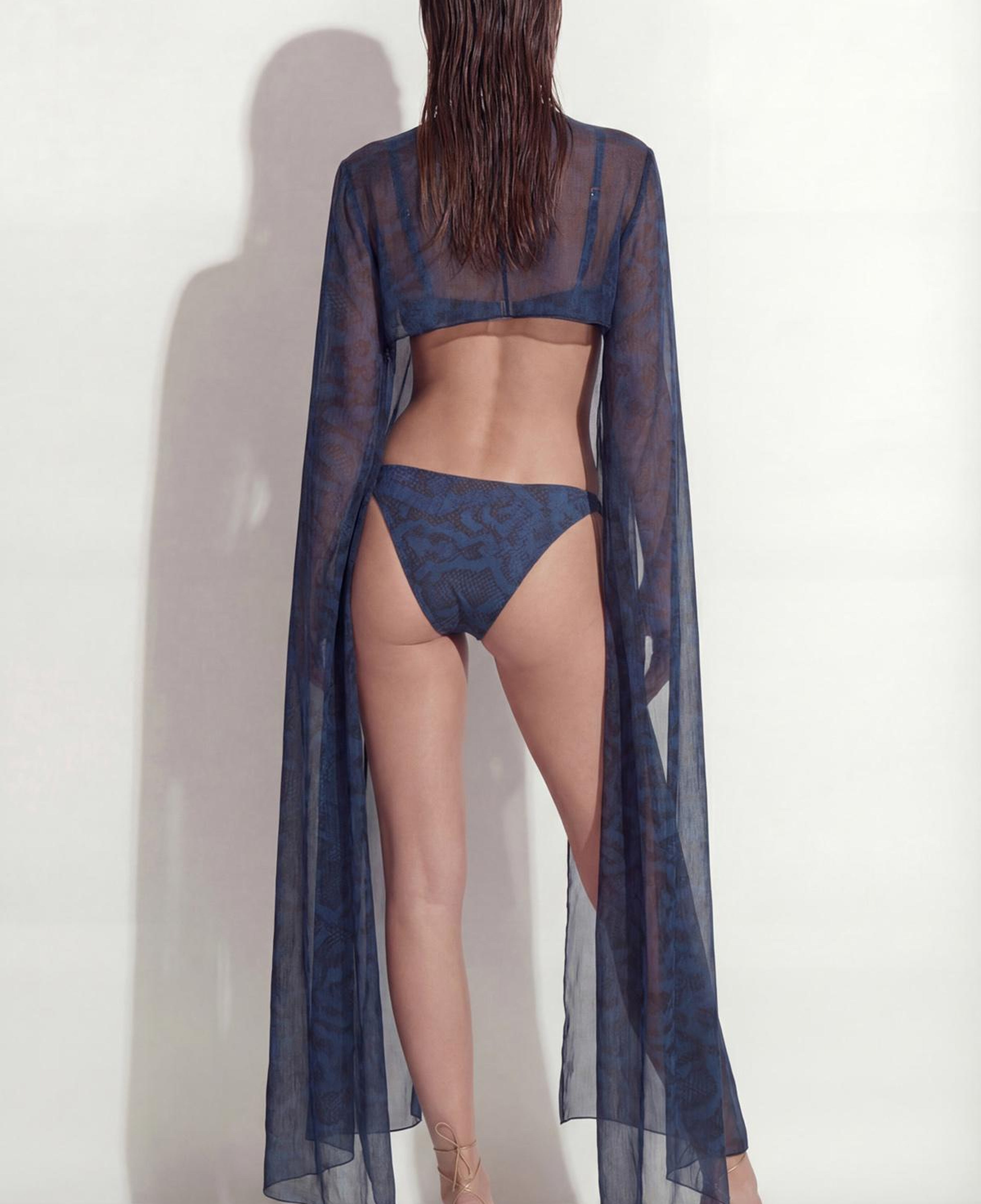 NAGARA AÇIK SIRT BLUZ KAFTAN