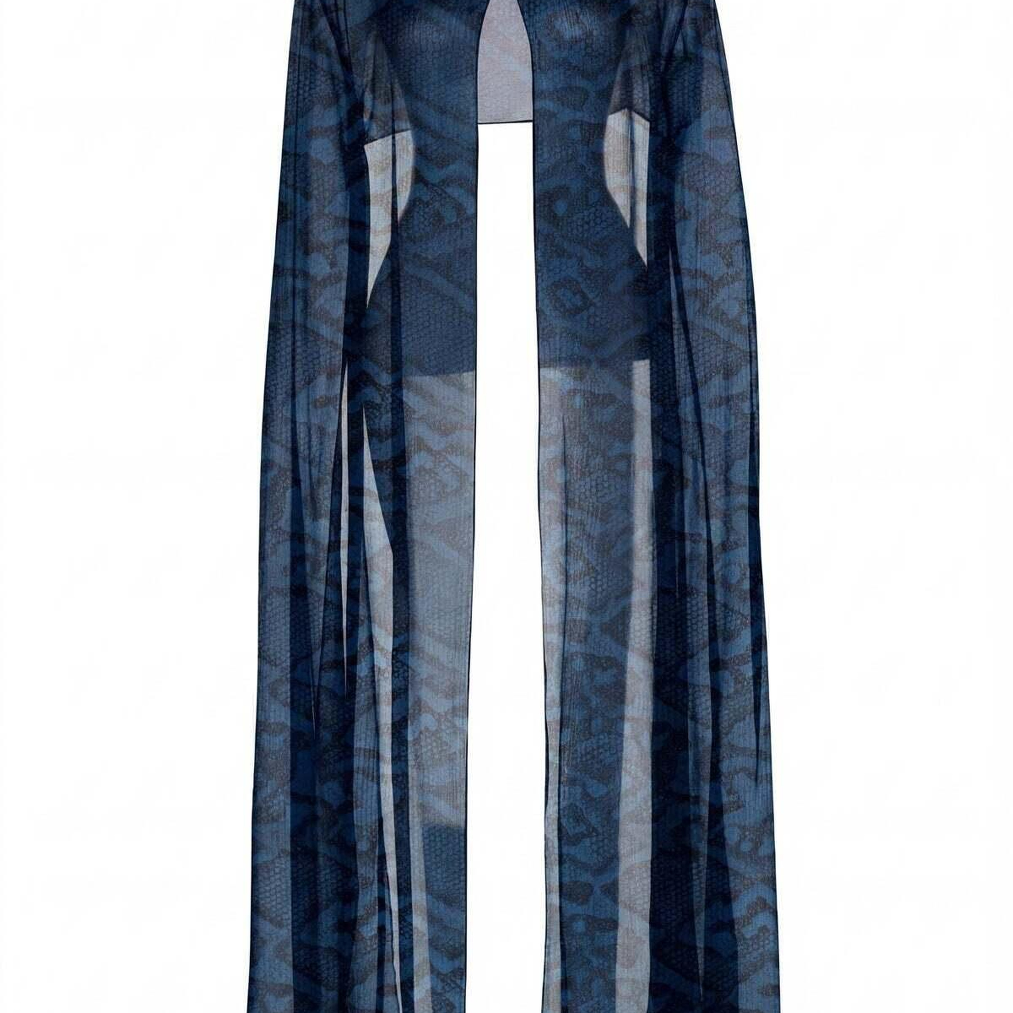 NAGARA AÇIK SIRT BLUZ KAFTAN