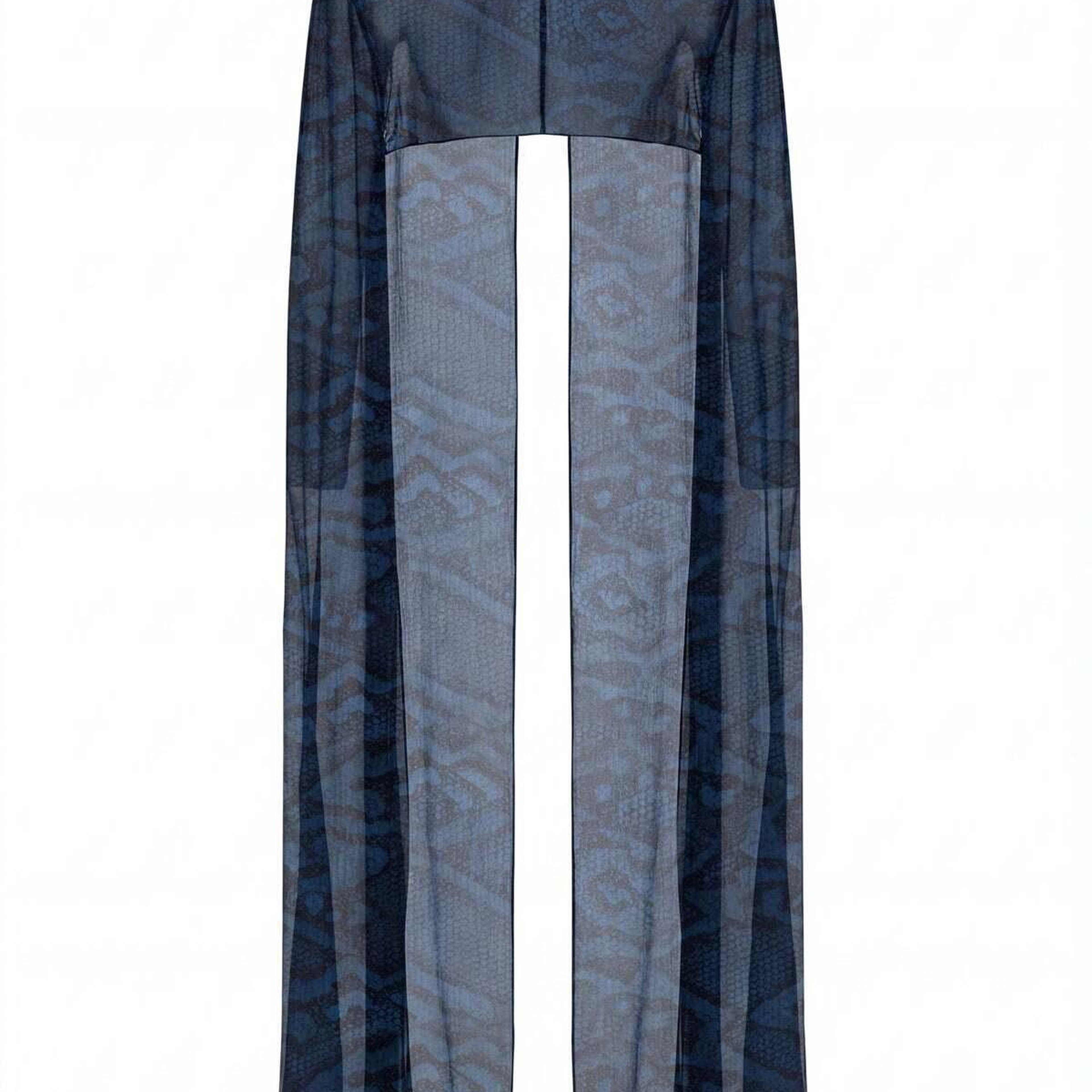 NAGARA AÇIK SIRT BLUZ KAFTAN