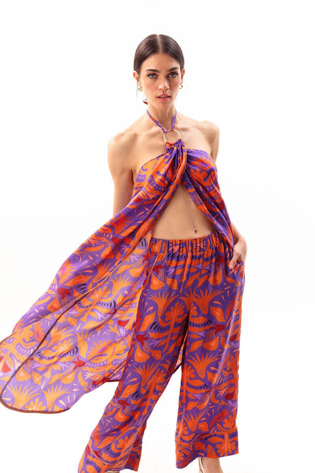 MAUVE BLUZ ELBİSE