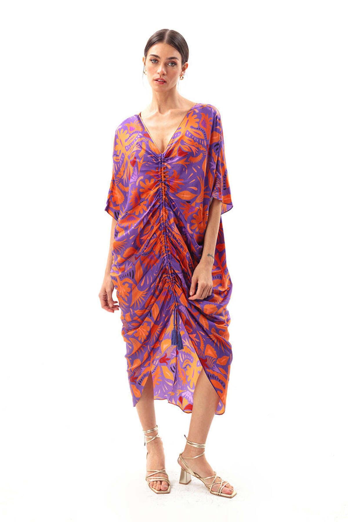 MAUVE KAFTAN