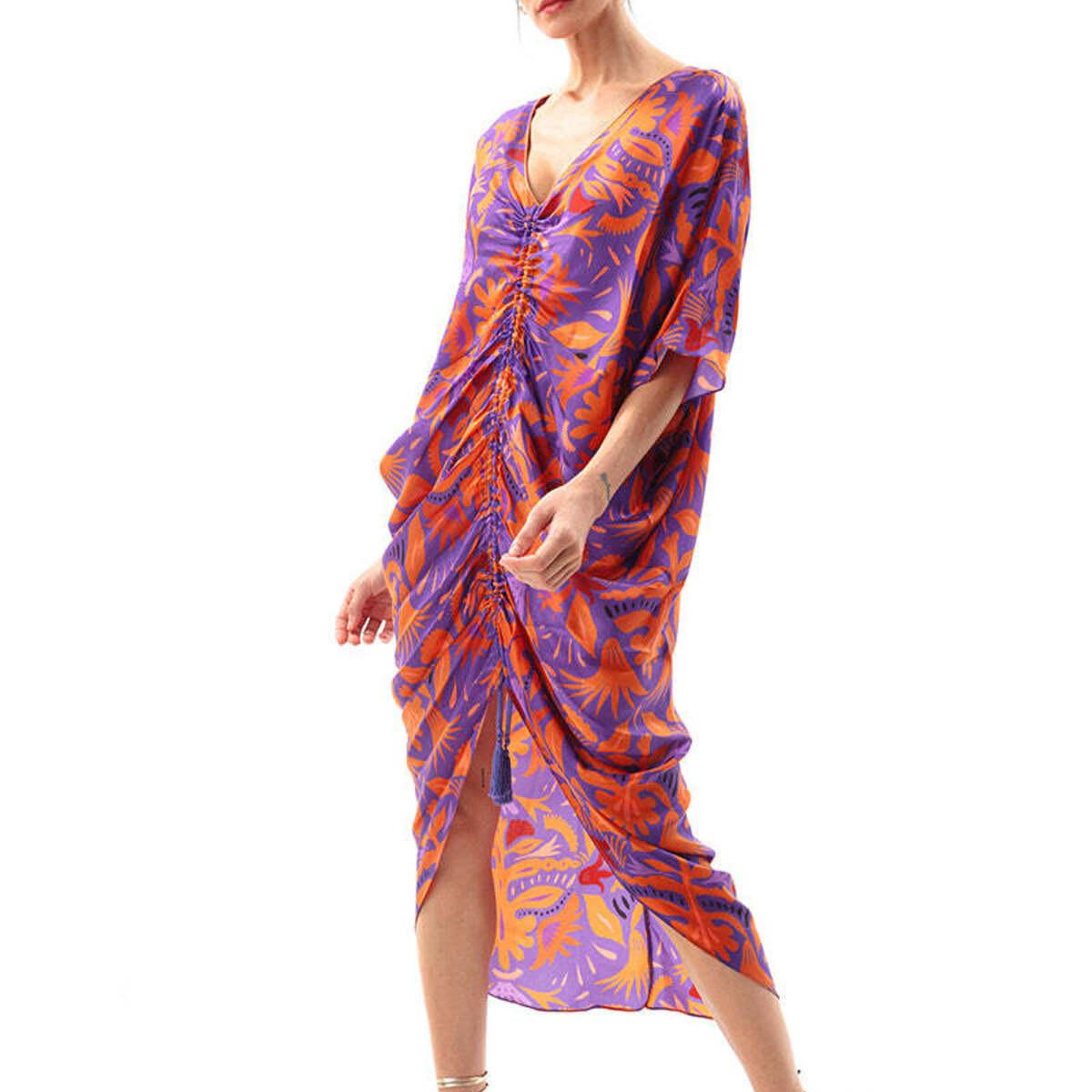 MAUVE KAFTAN