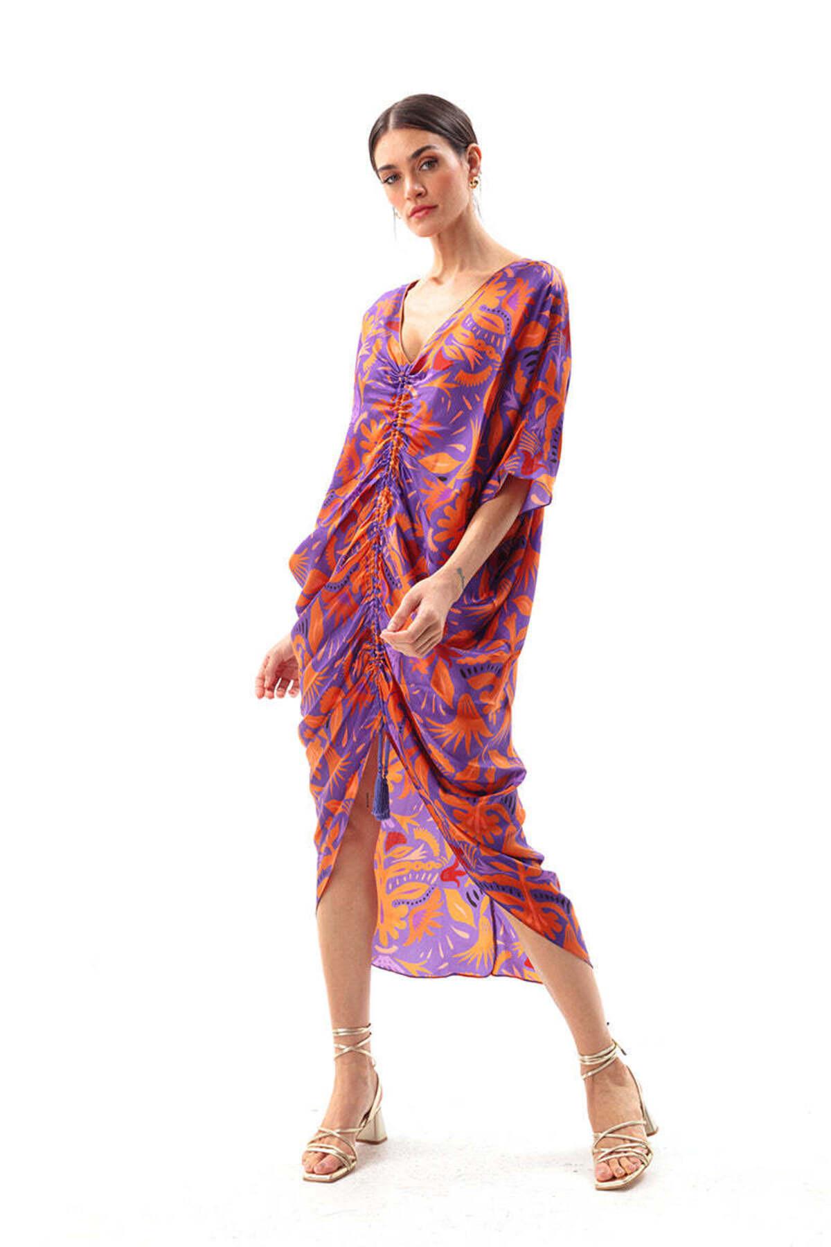 MAUVE KAFTAN