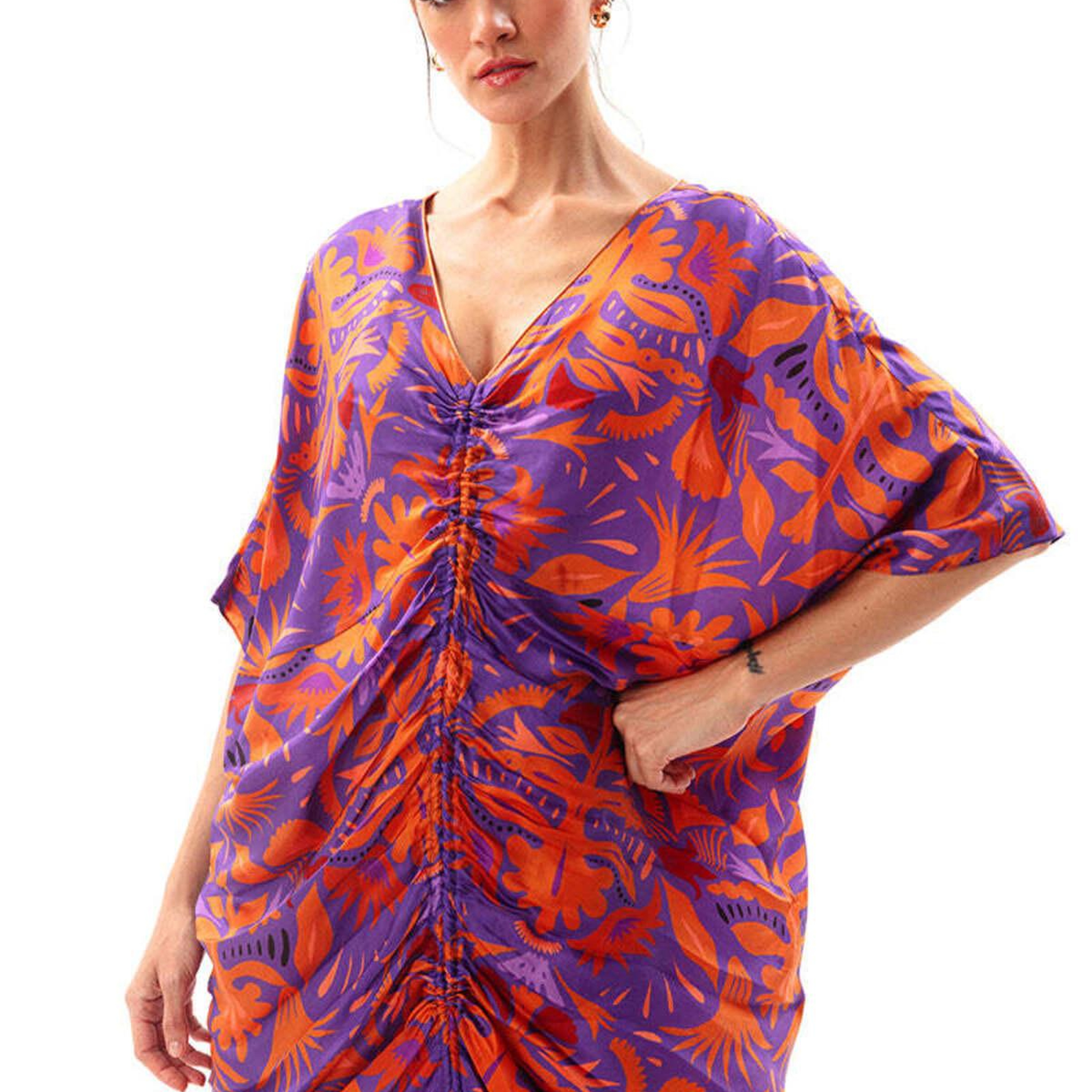 MAUVE KAFTAN