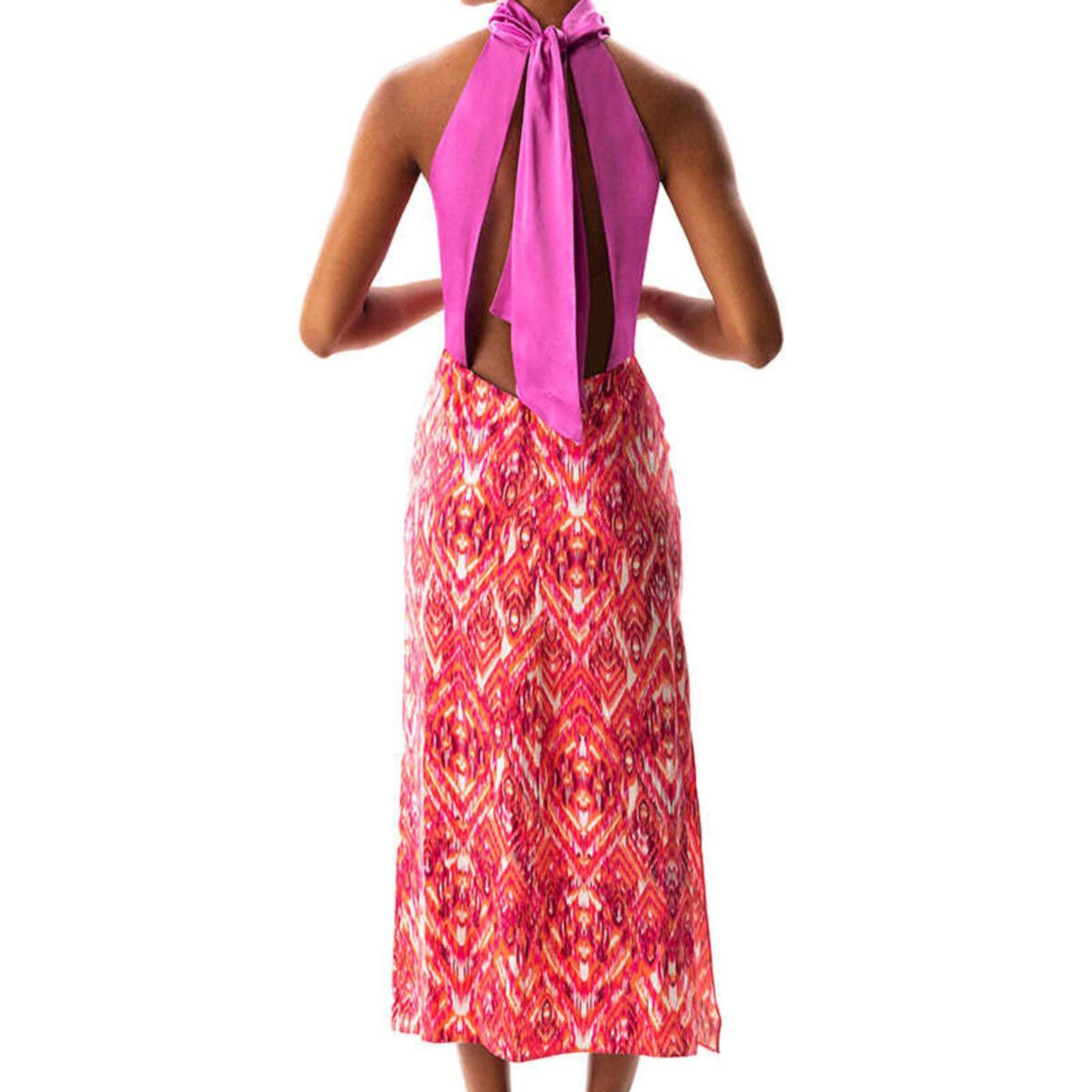SANTO HALTER YAKA ELBİSE