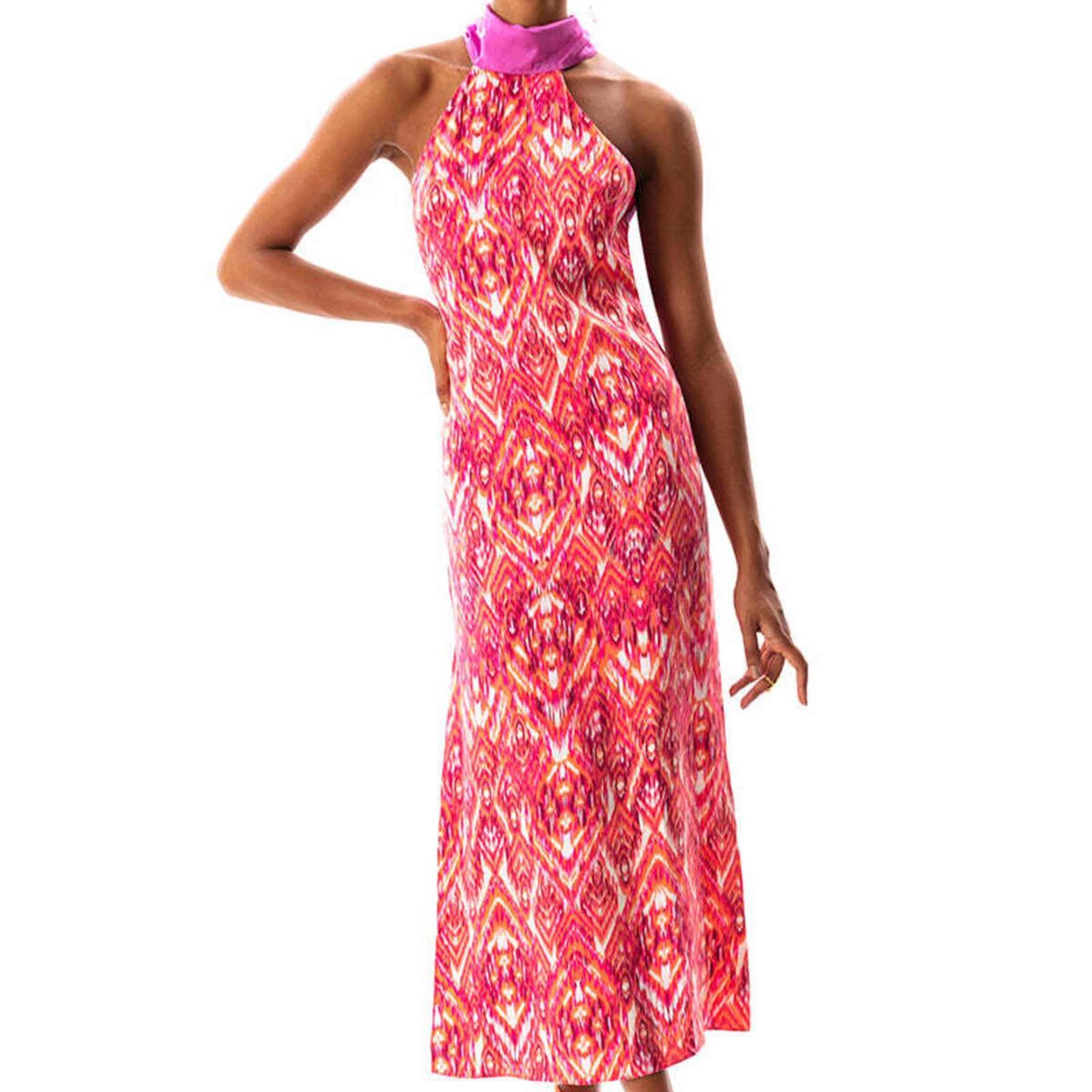 SANTO HALTER YAKA ELBİSE