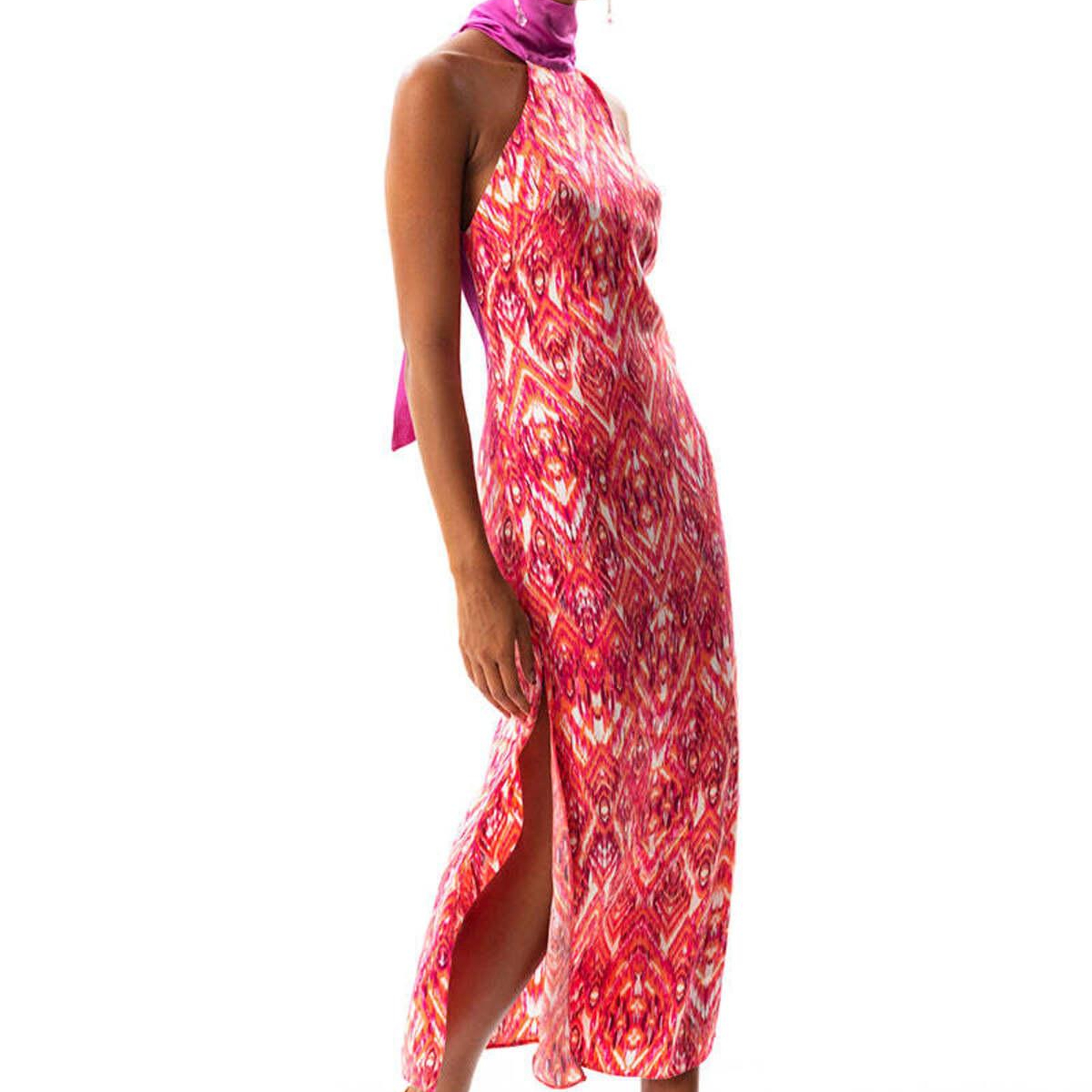 SANTO HALTER YAKA ELBİSE