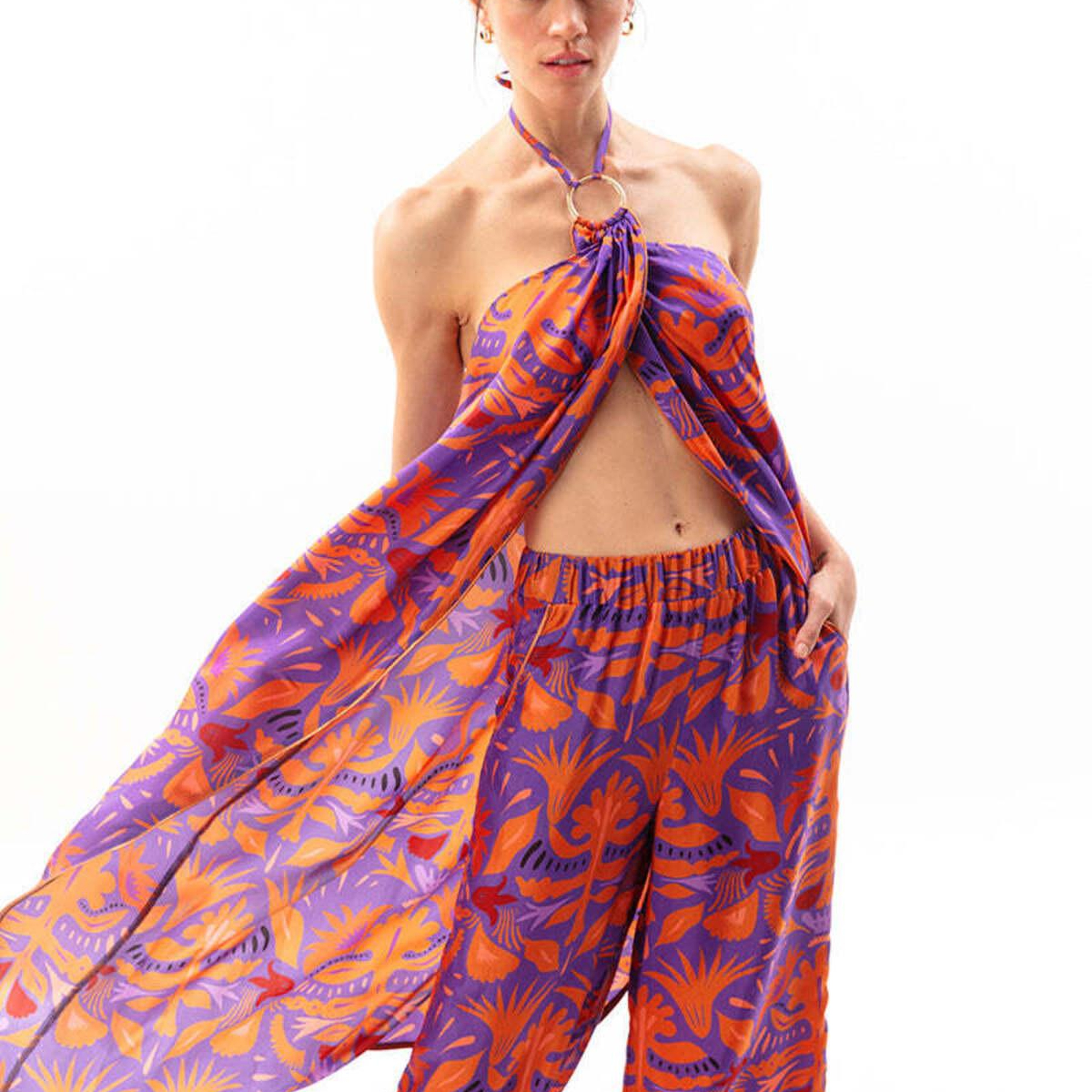MAUVE BLUZ ELBİSE