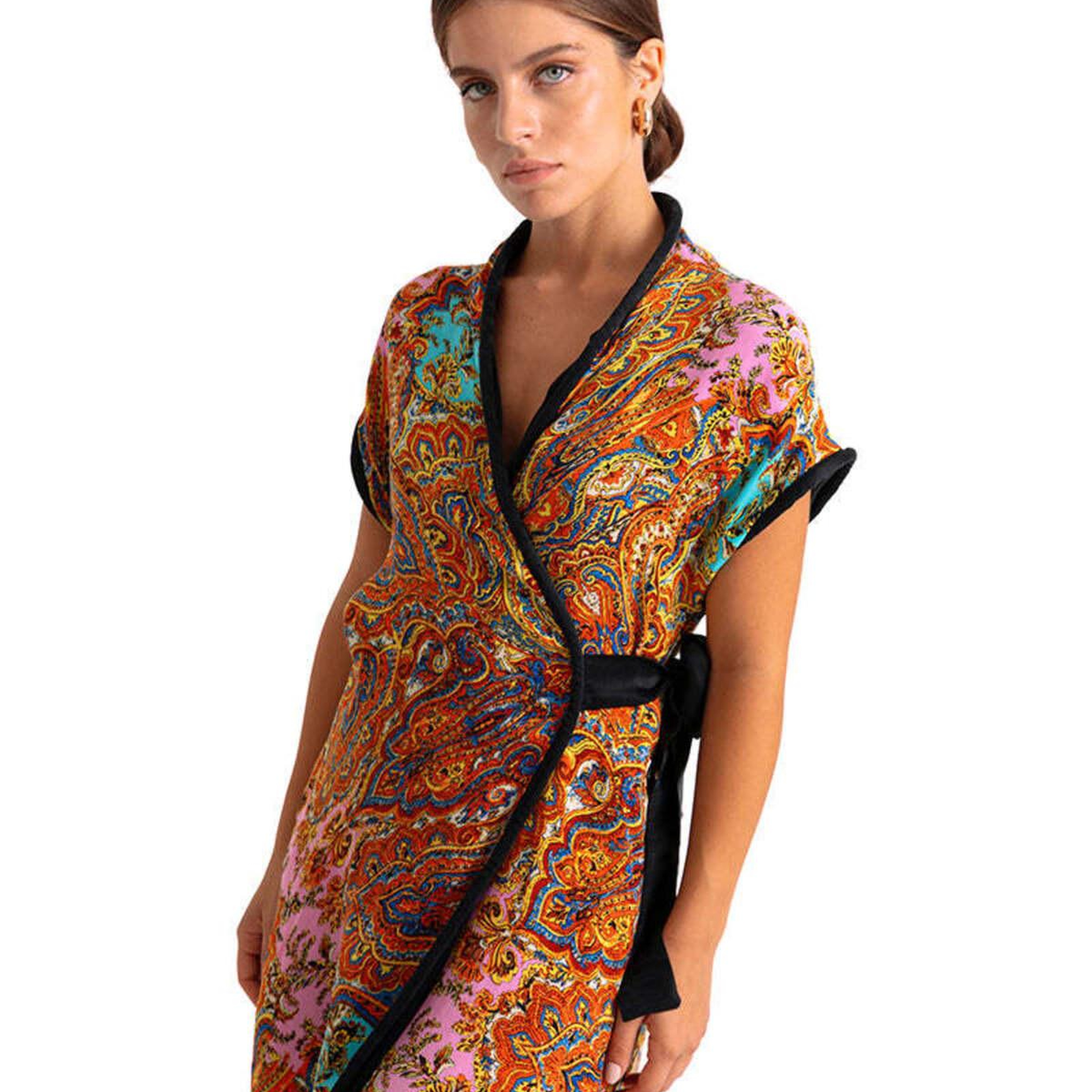 POPPY REVERSIBLE KIMONO ELBİSE