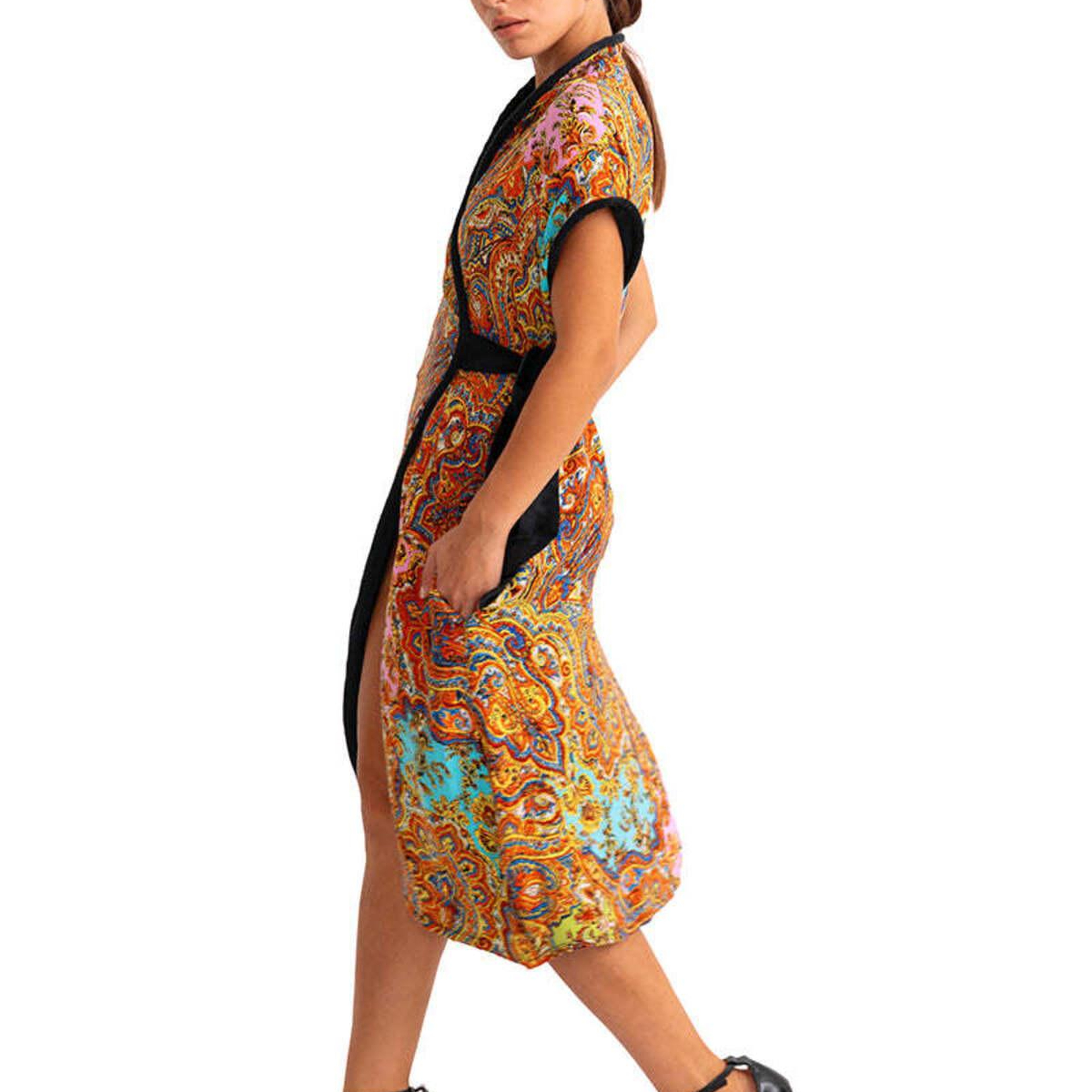 POPPY REVERSIBLE KIMONO ELBİSE