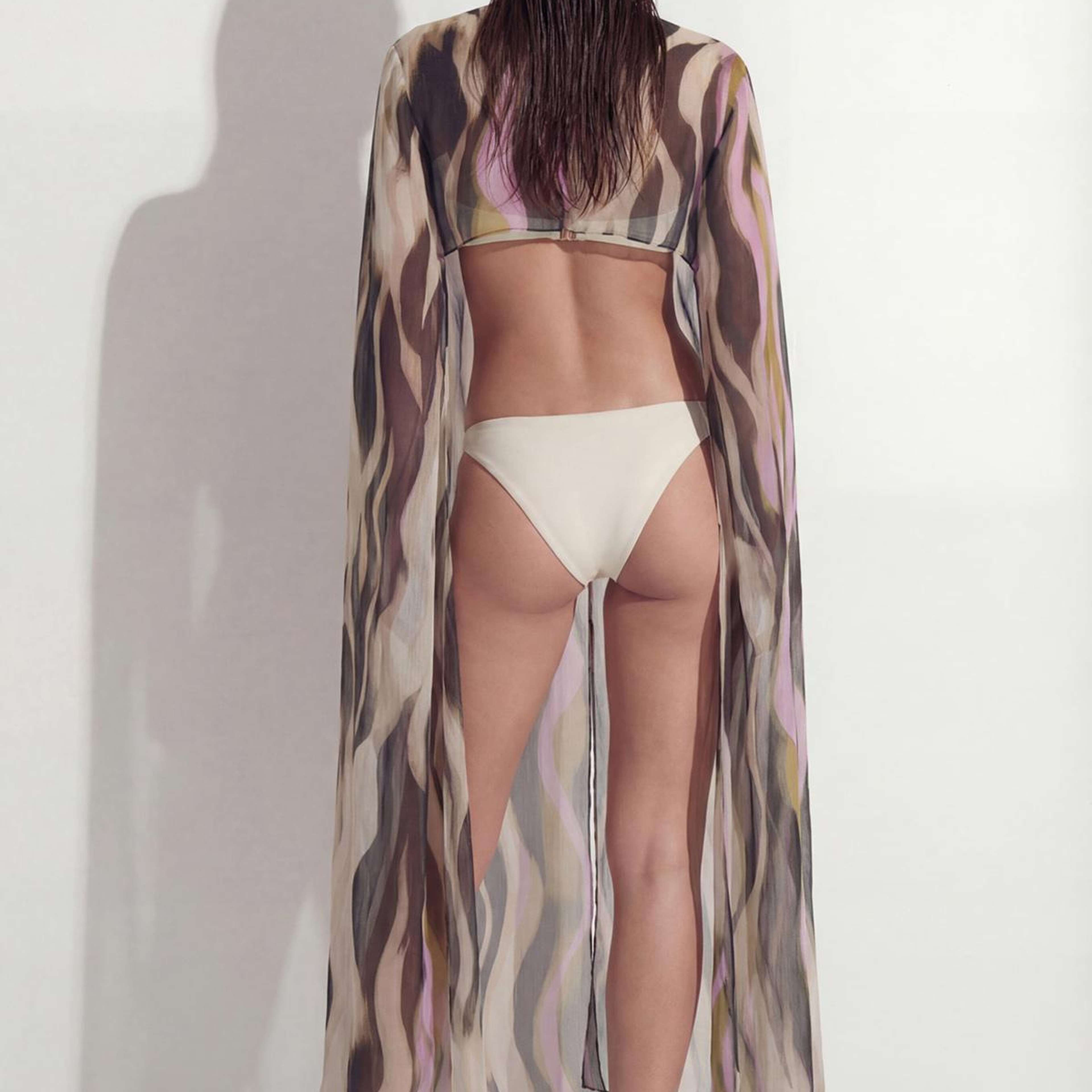 LUMINA AÇIK SIRT BLUZ KAFTAN