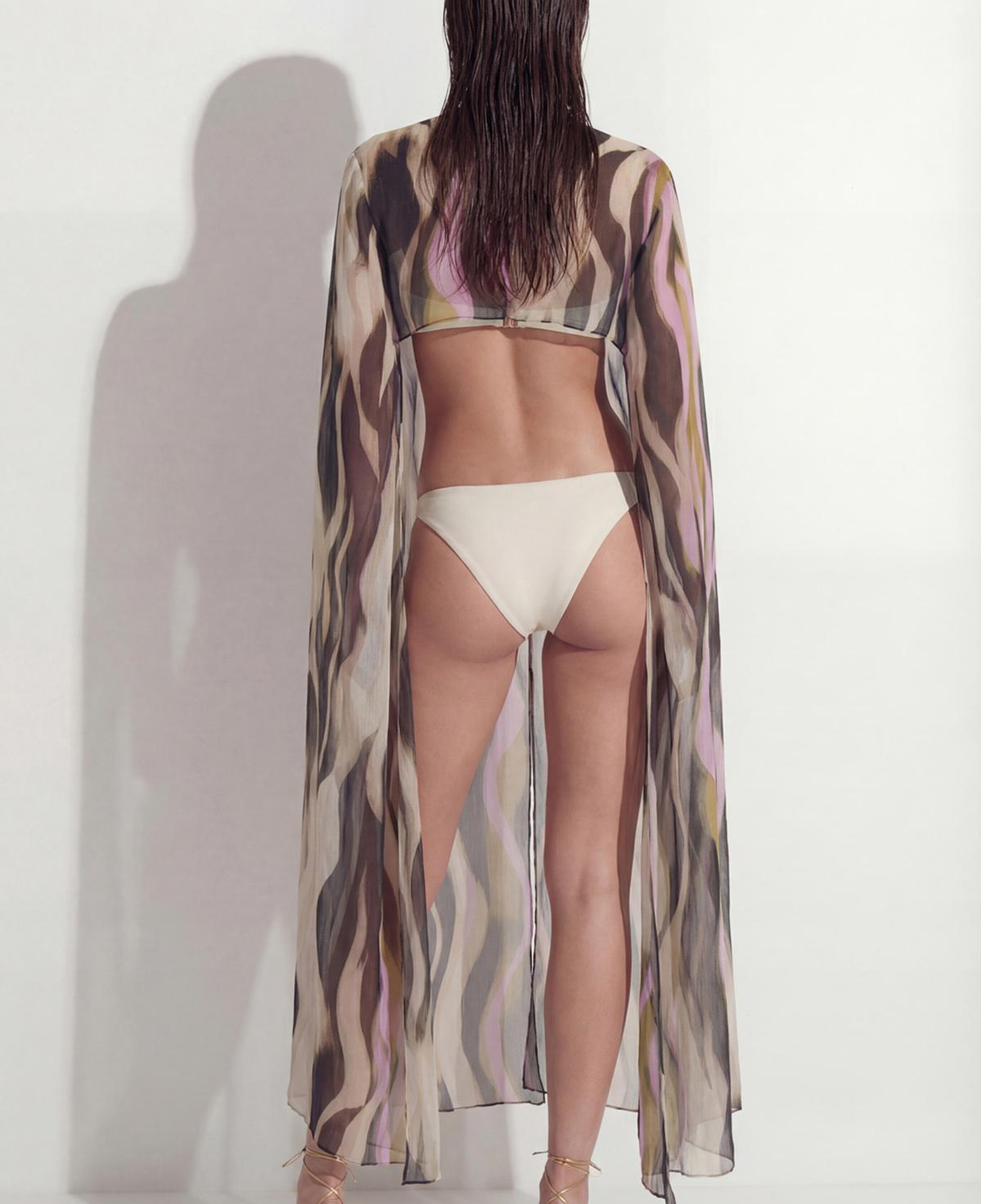 LUMINA AÇIK SIRT BLUZ KAFTAN