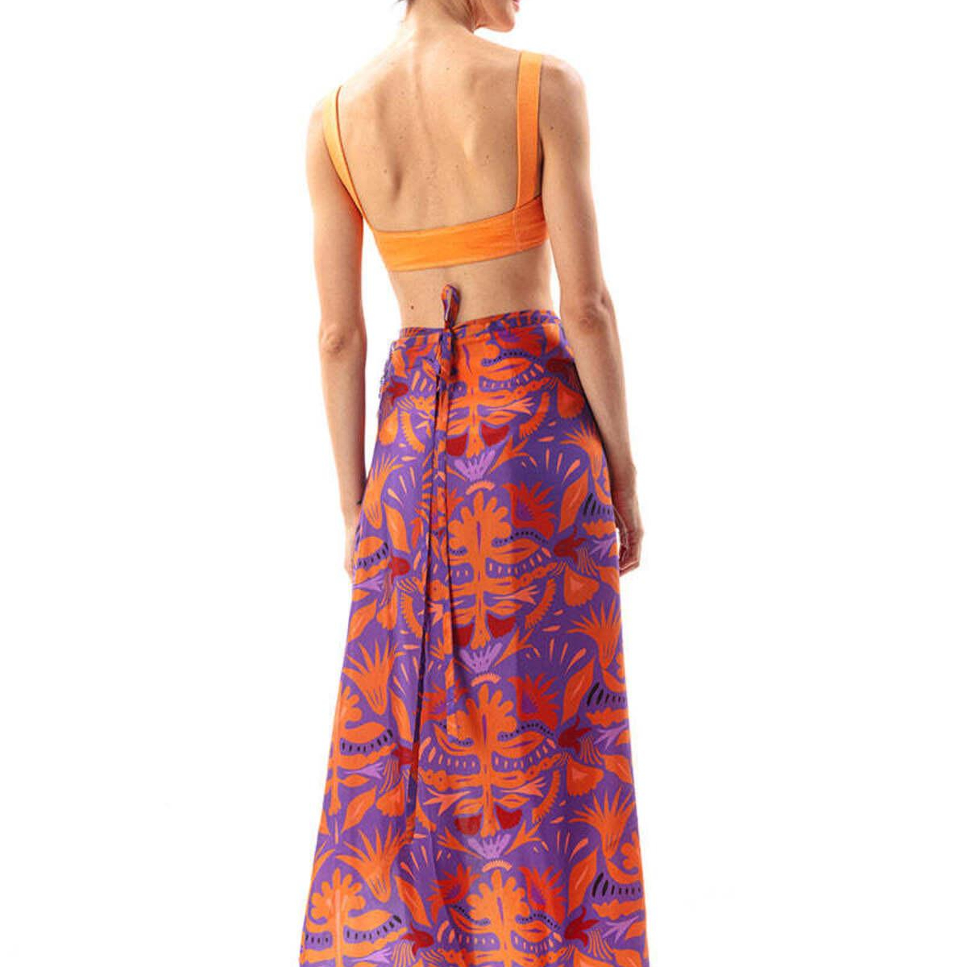 MAUVE SARONG ETEK