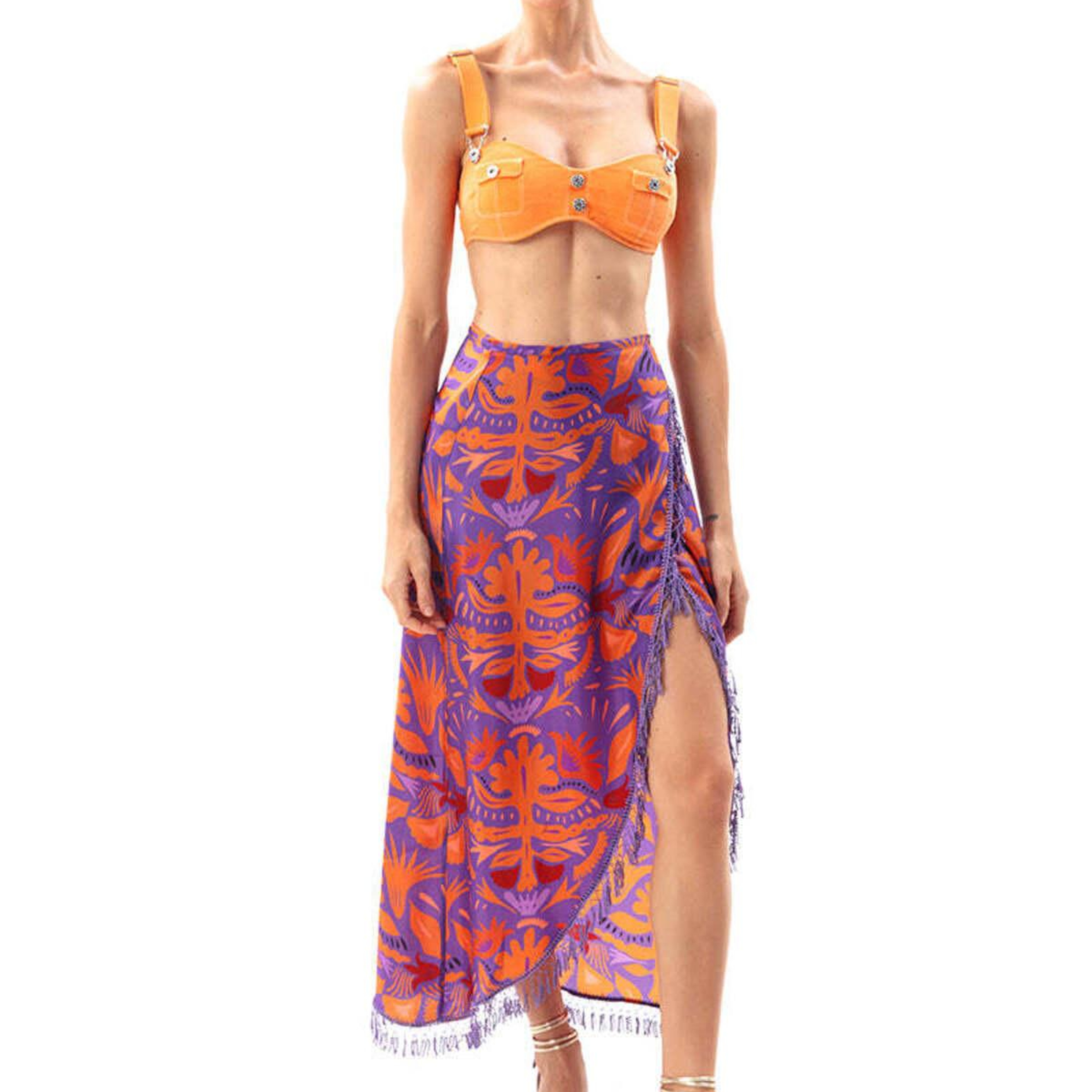 MAUVE SARONG ETEK