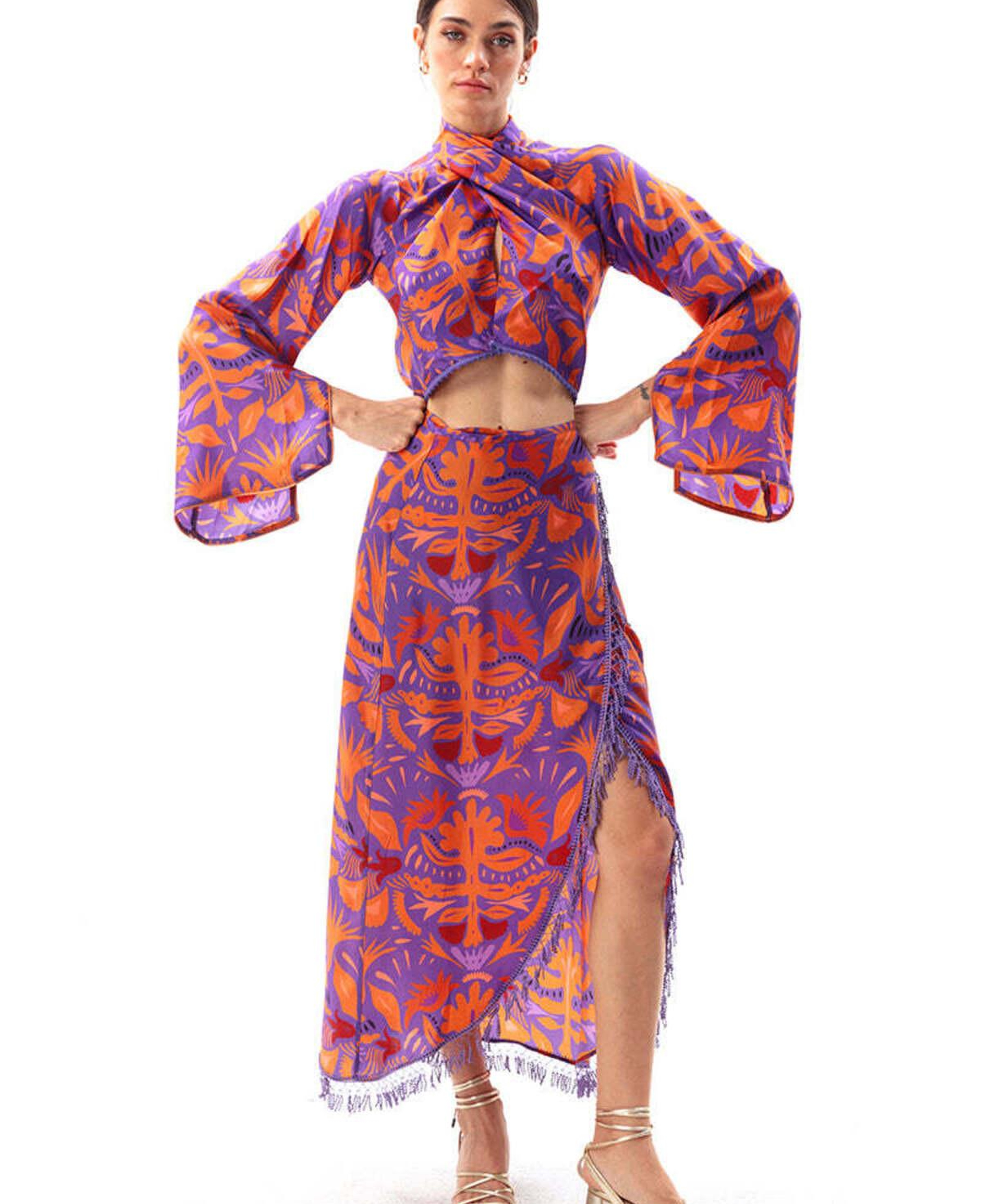 MAUVE ÇAPRAZ YAKA CEKET