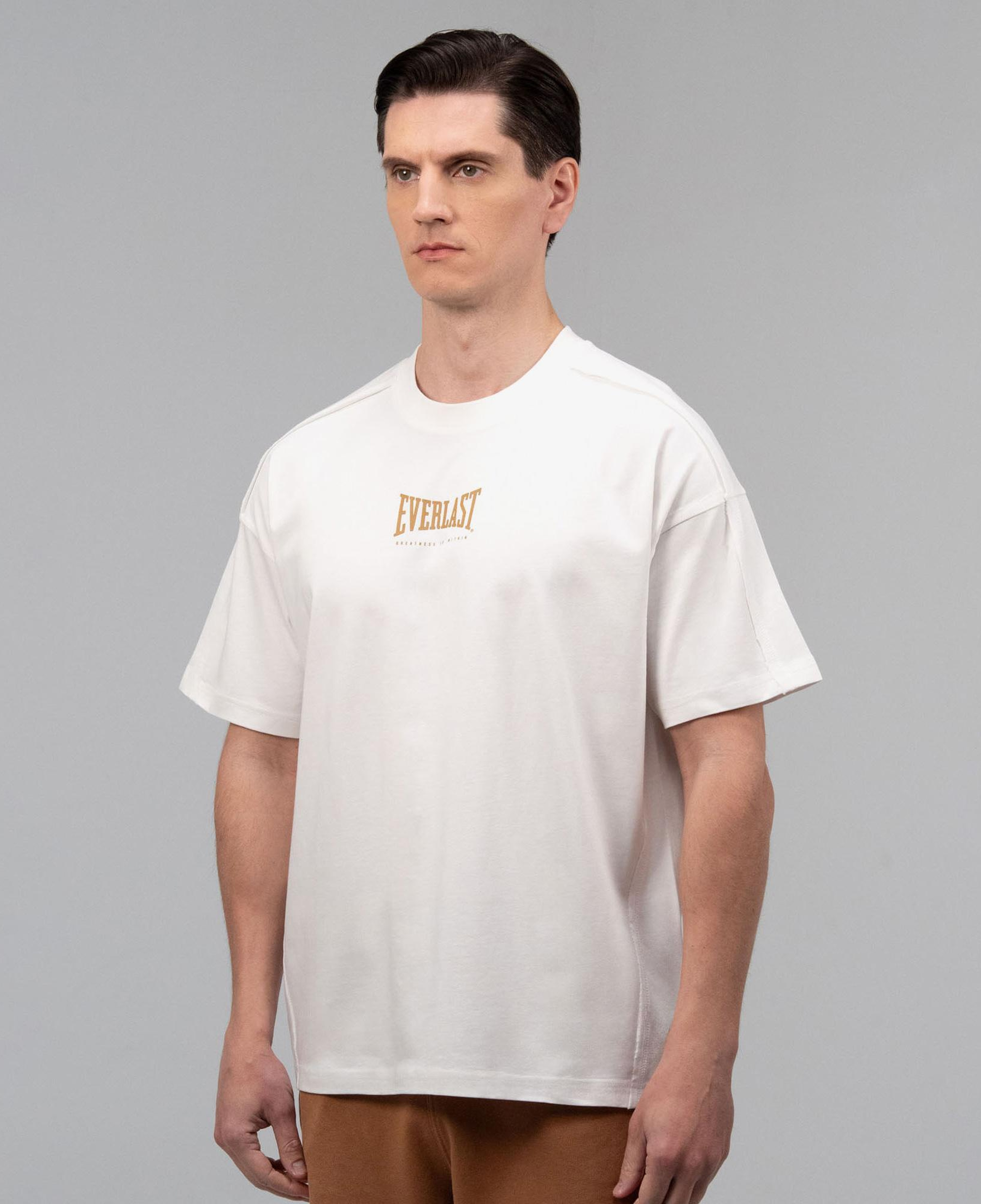Everlast Boxing Heritage Oversize Beyaz Erkek T-Shirt