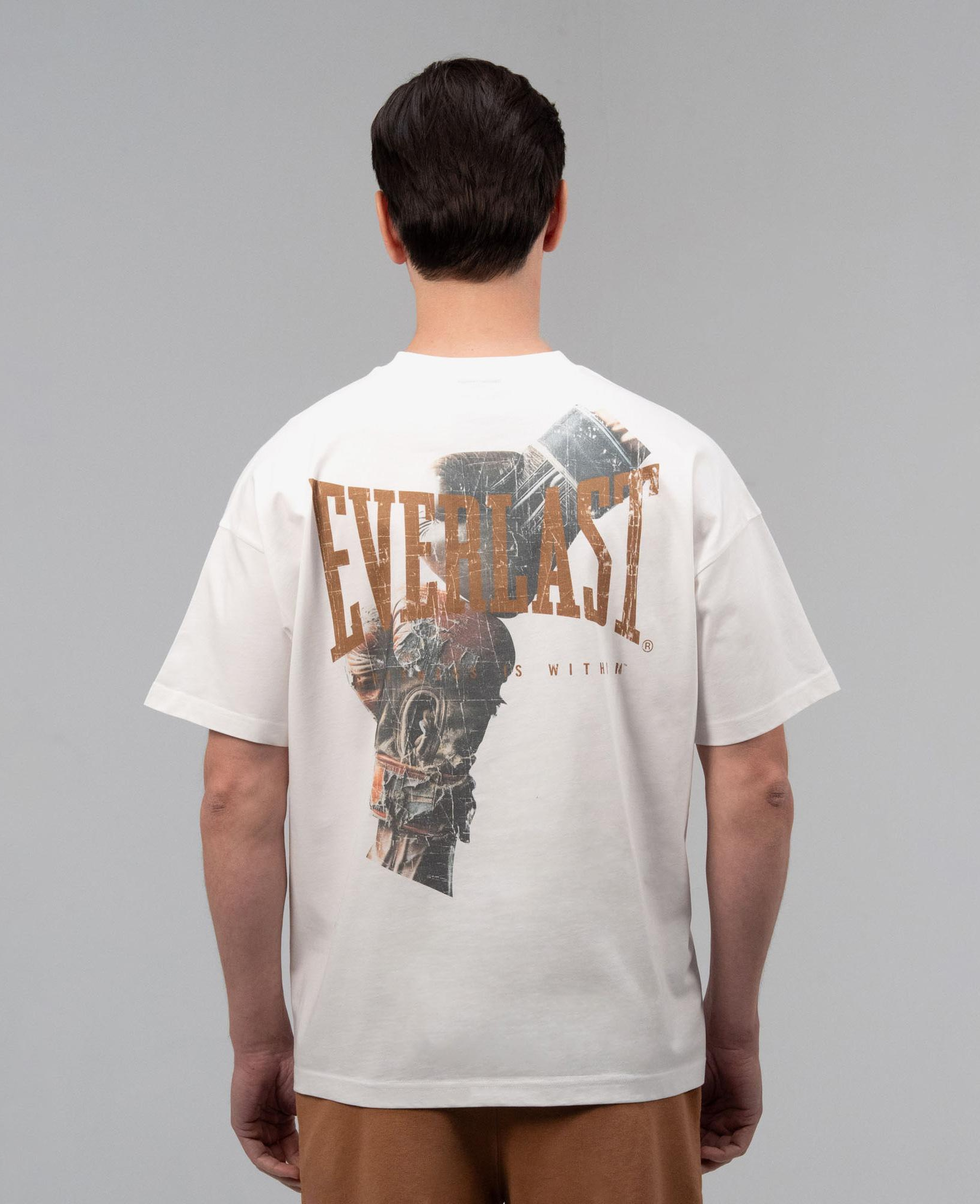 Everlast Boxing Heritage Oversize Beyaz Erkek T-Shirt