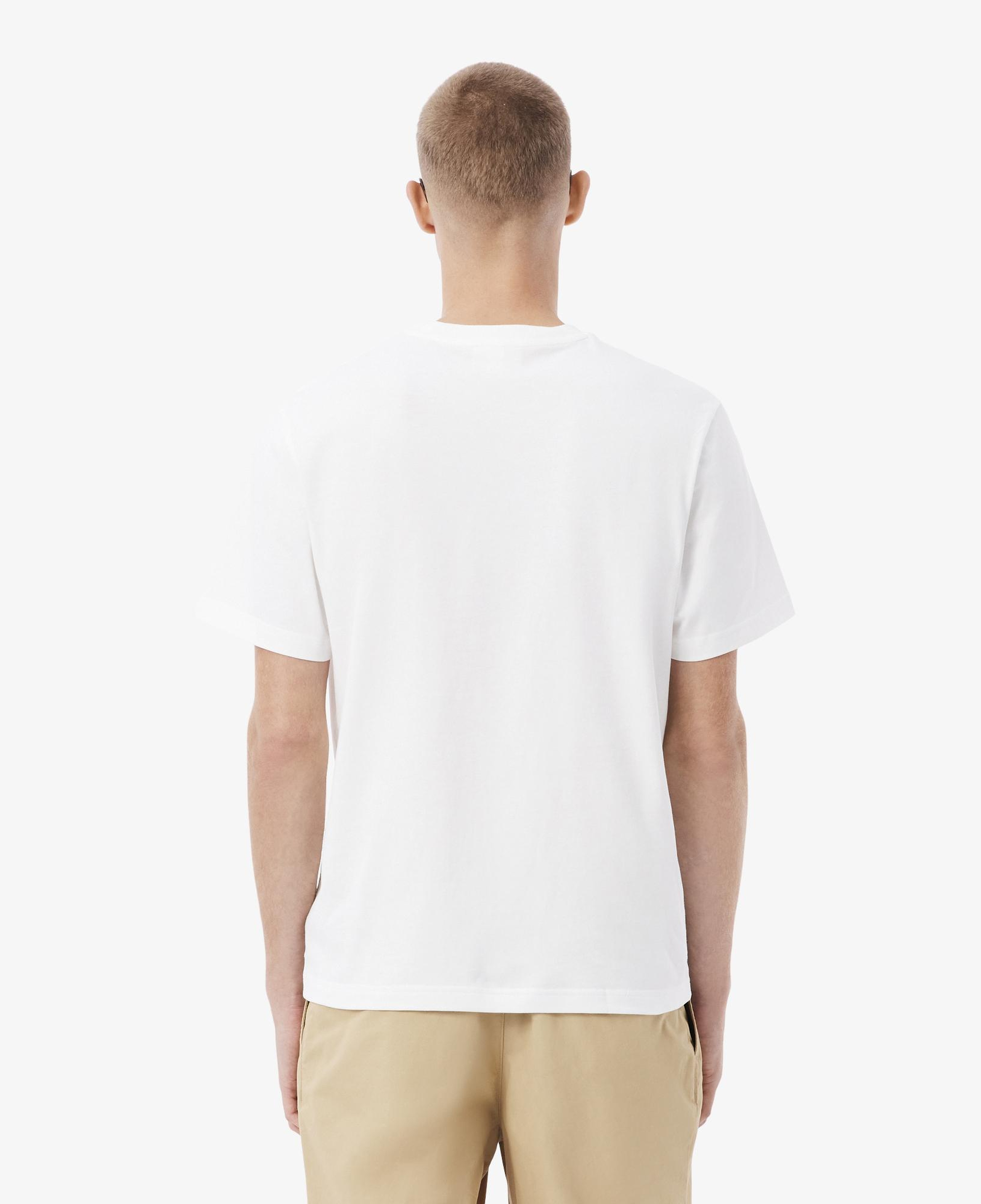 Lacoste Classic Fit Erkek Beyaz T-Shirt