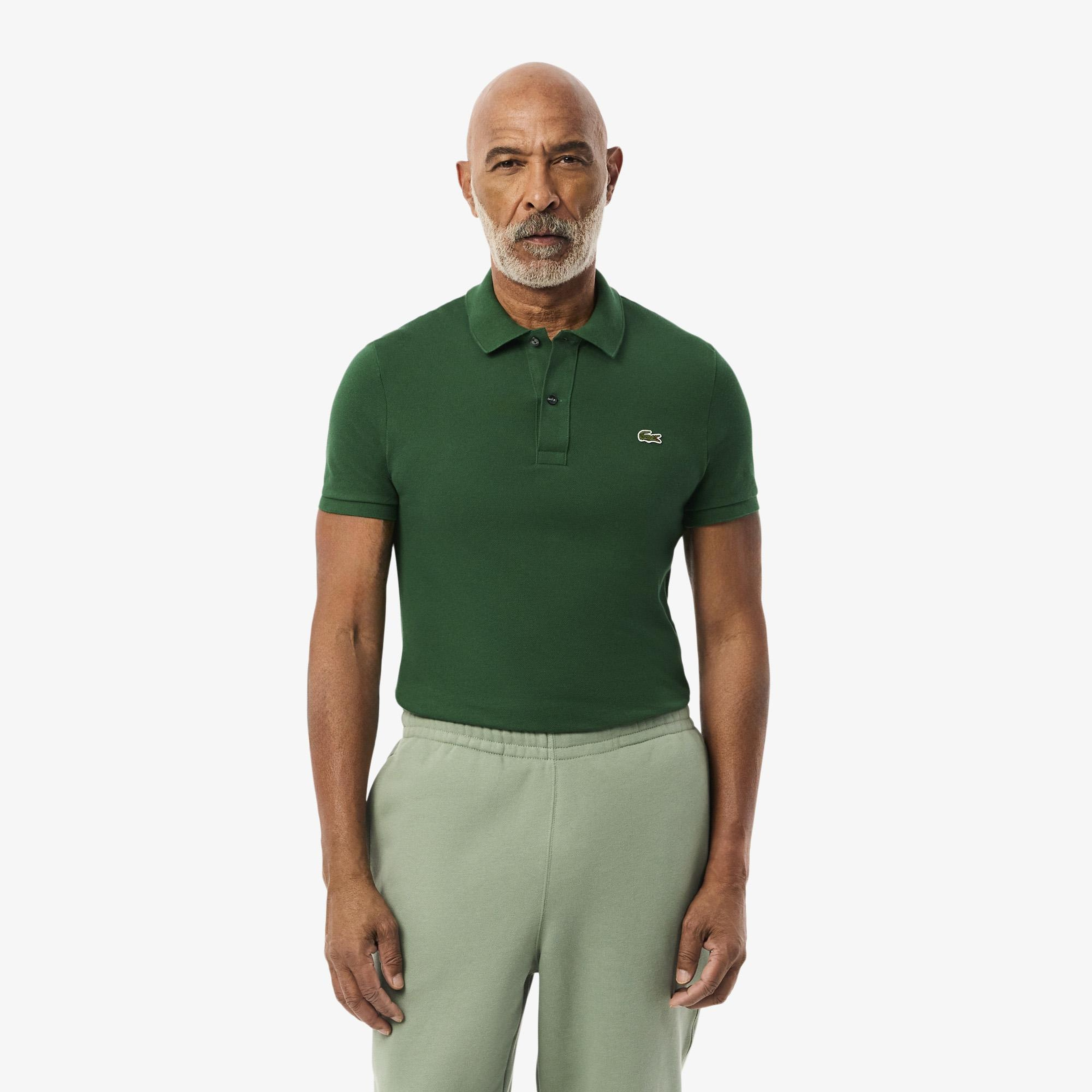 Lacoste L.12.12 Erkek Slim Fit Yeşil Polo