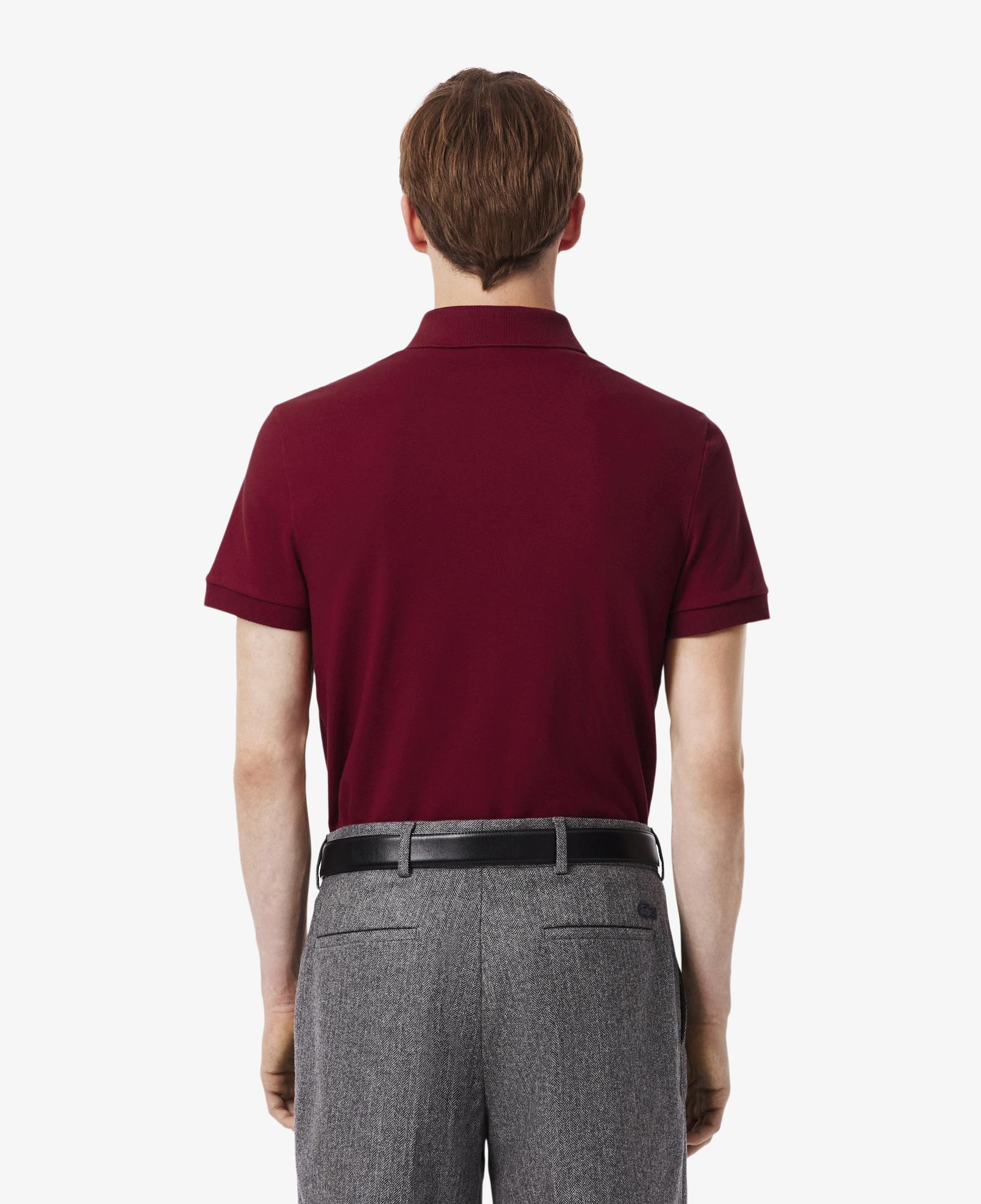 Lacoste Paris Erkek Regular Fit Bordo Polo