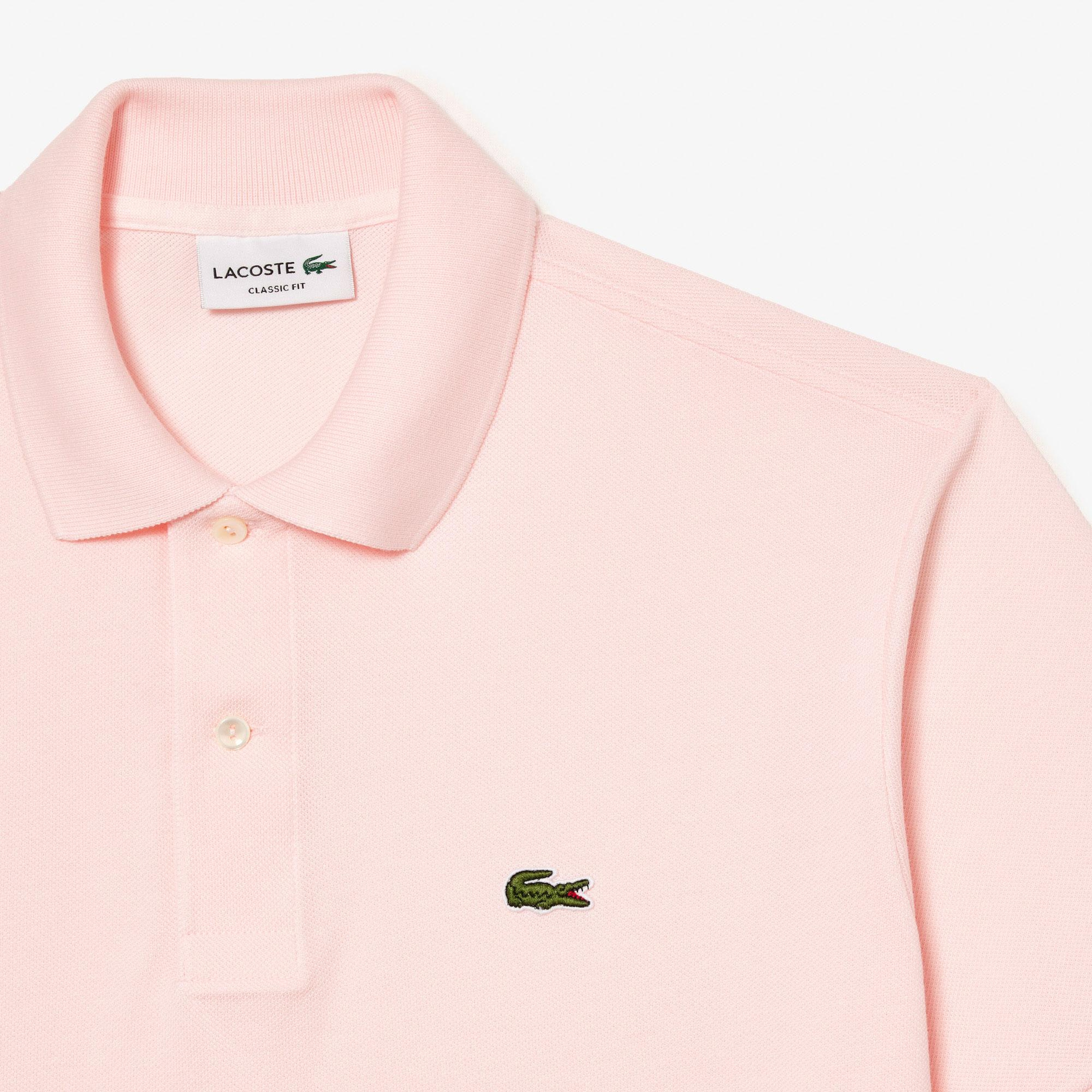 Lacoste L1212 Erkek Pembe Polo