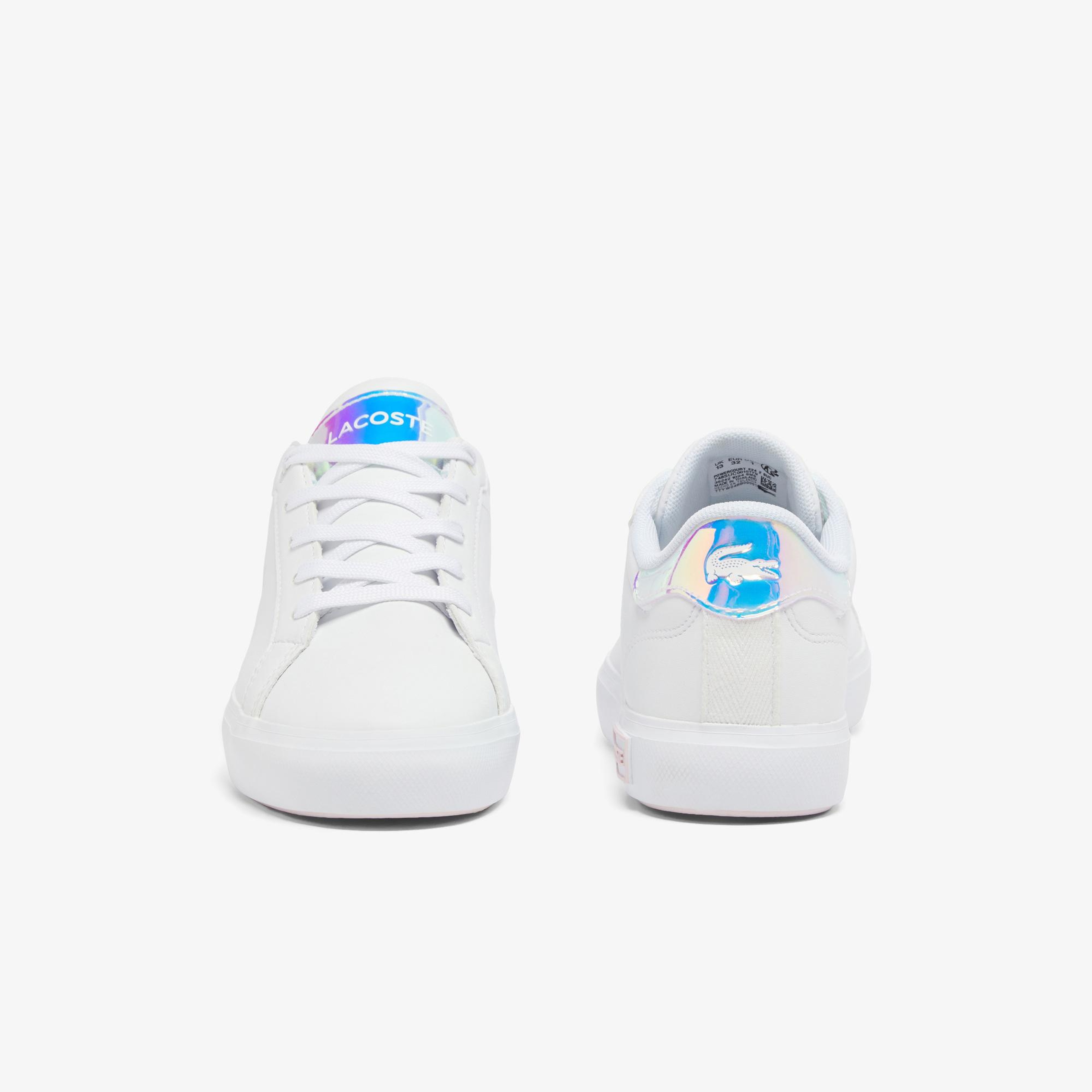 Lacoste Powercourt Çocuk Beyaz Sneaker