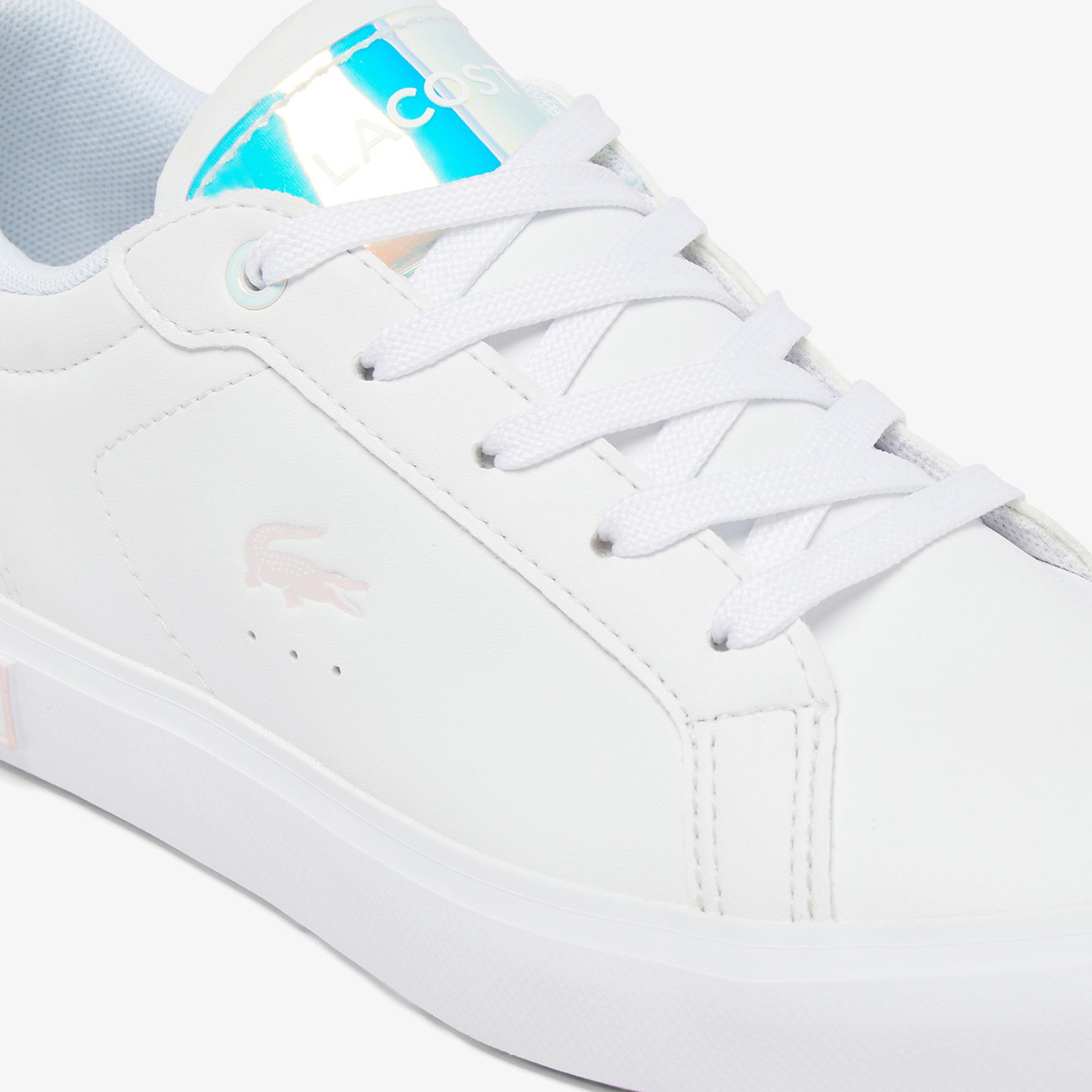 Lacoste Powercourt Çocuk Beyaz Sneaker