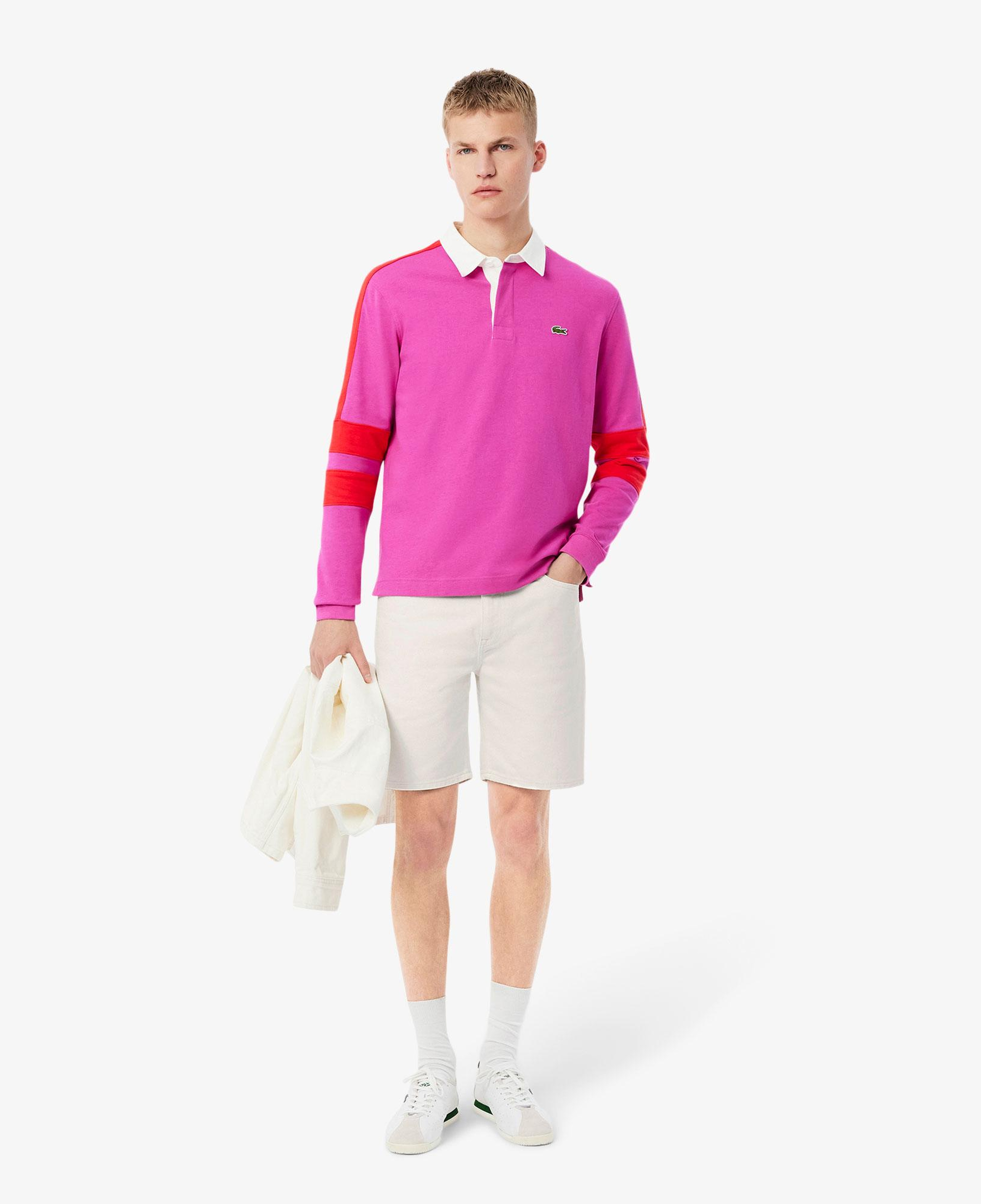 Lacoste Erkek Straight Fit Denim Beyaz Bermuda Şort