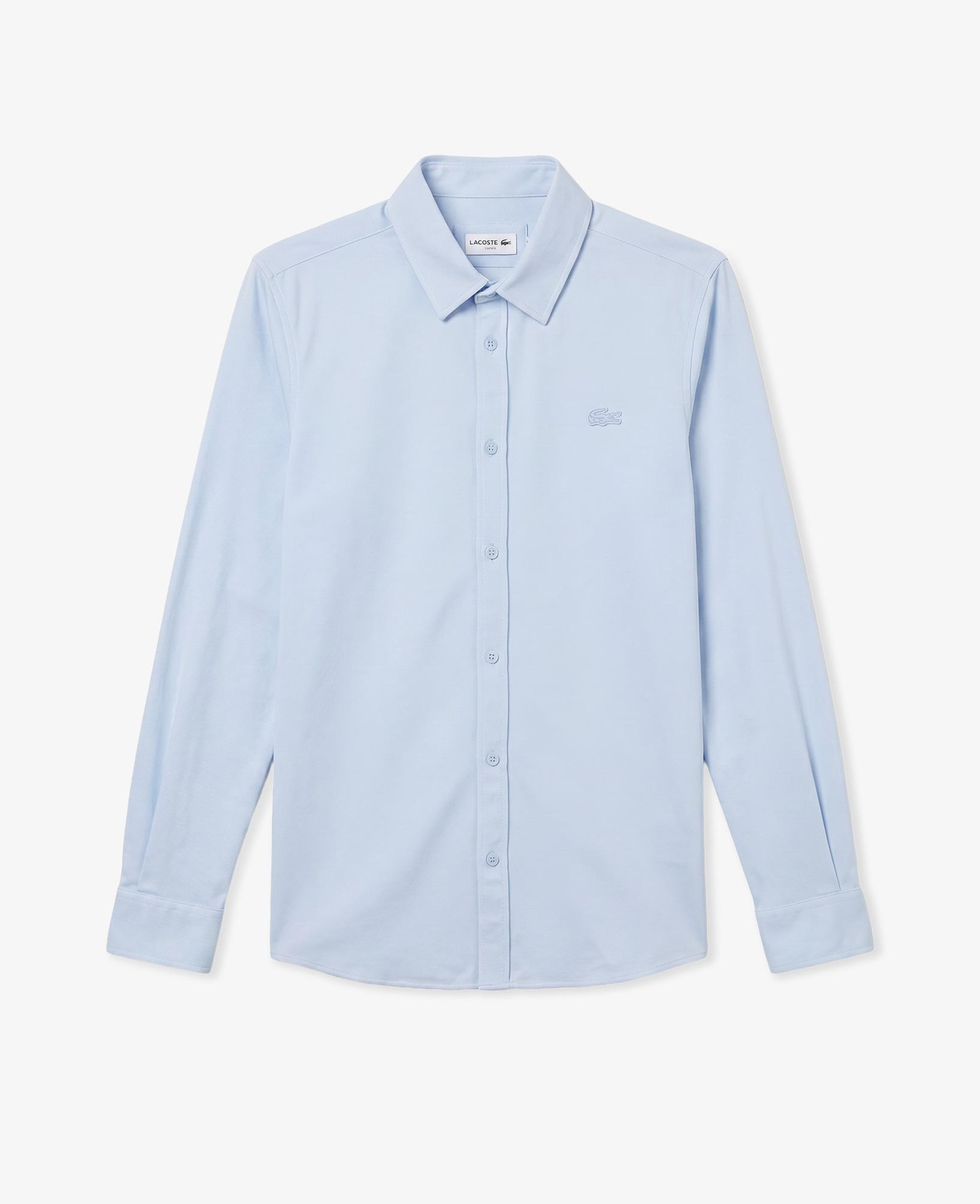 Lacoste Erkek Slim Fit Açık Mavi Gömlek